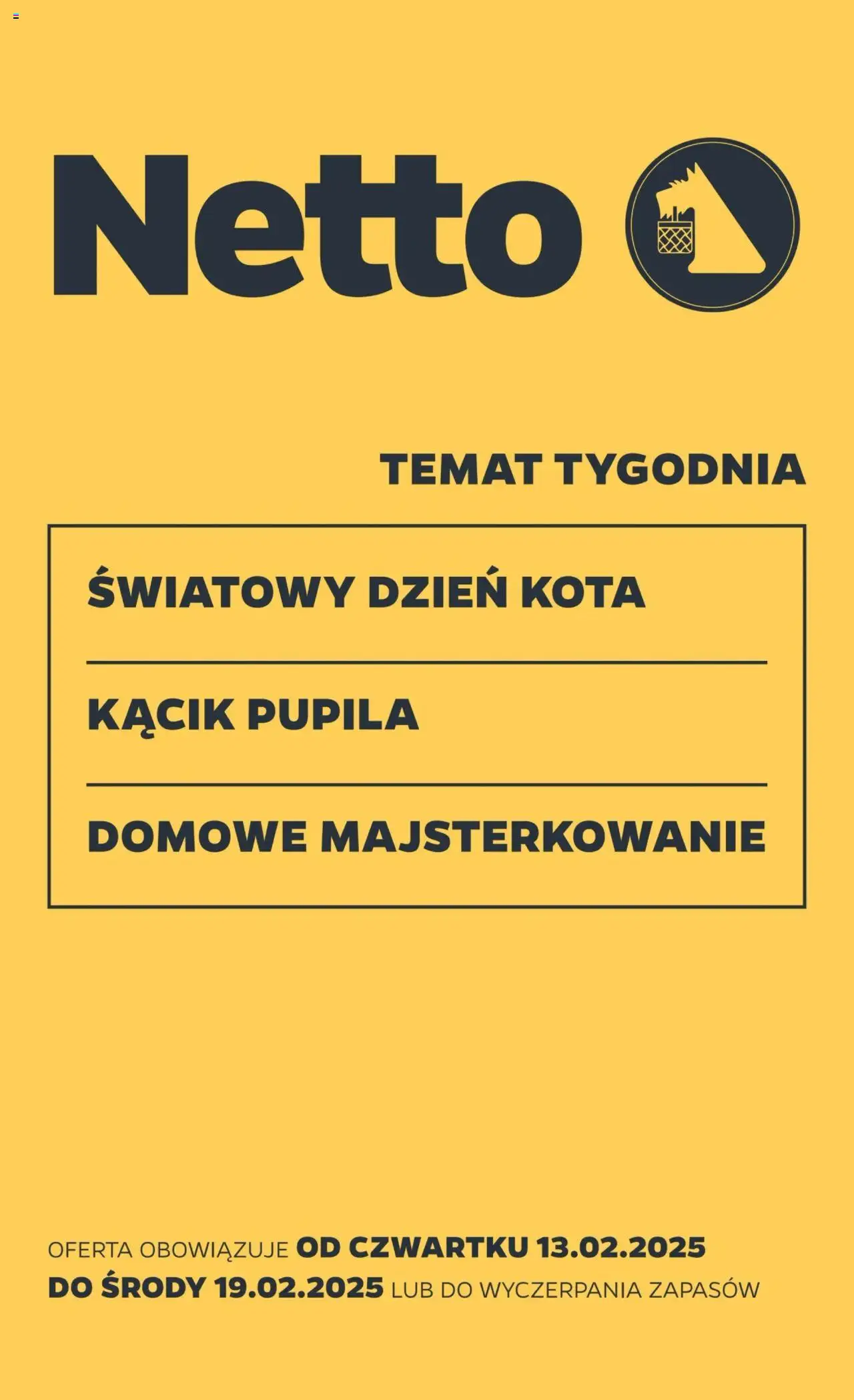 NETTO Gazetka Non Food ważna od 13.02.2025 do 19.02.2025 strona 1