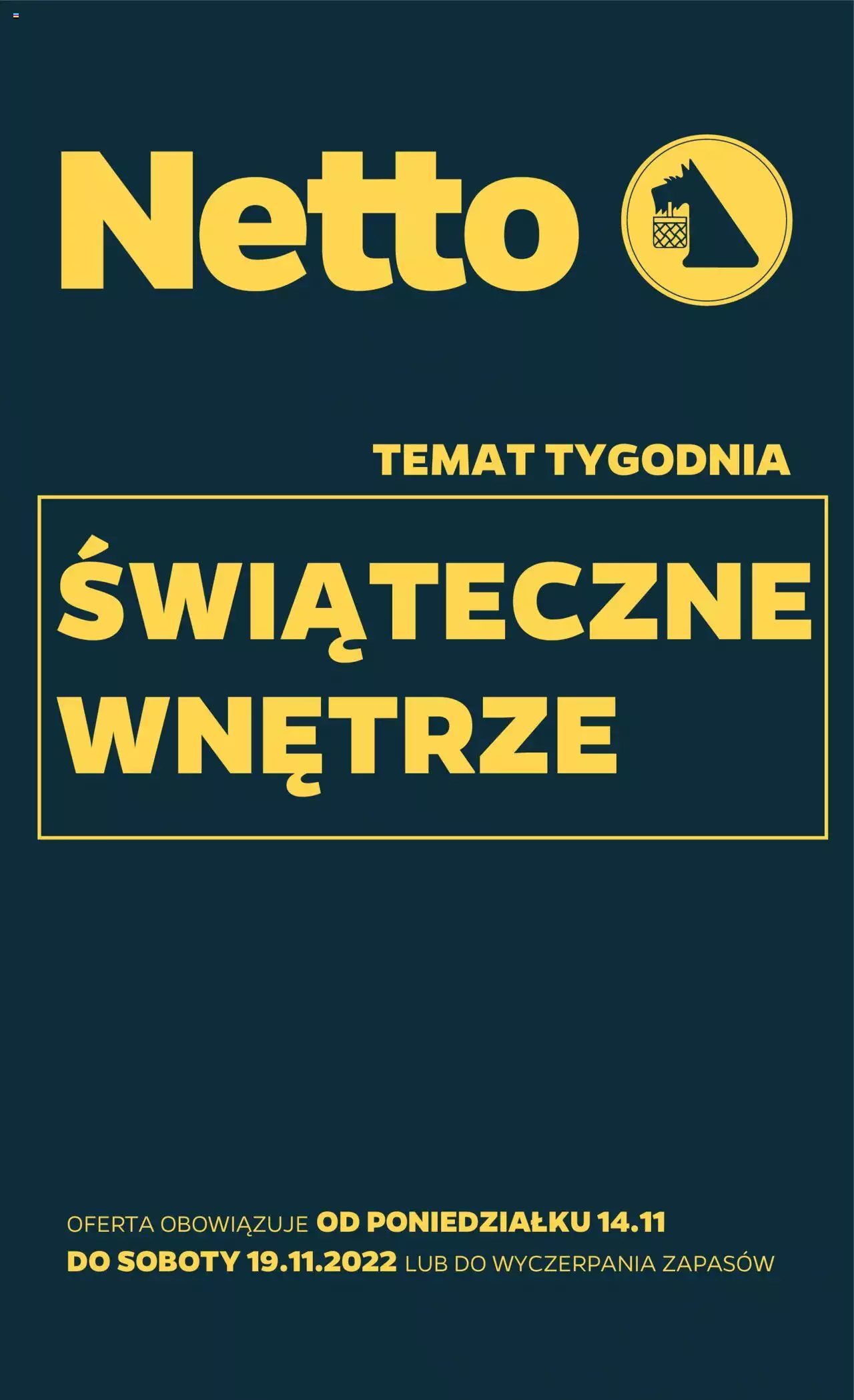 NETTO Gazetka Non Food ważna od  14.11.2022 do 19.11.2022 strona 1