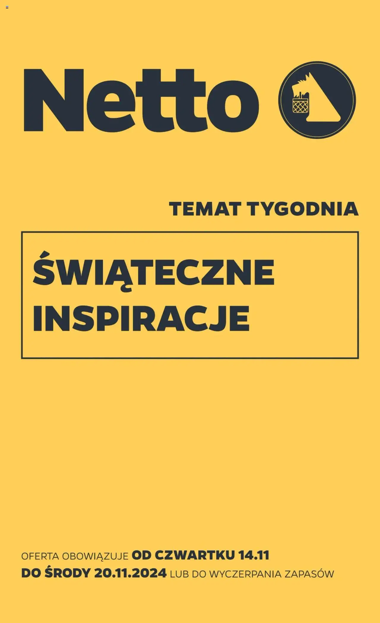 NETTO Gazetka Non Food ważna od 14.11.2024 do 20.11.2024 strona 1