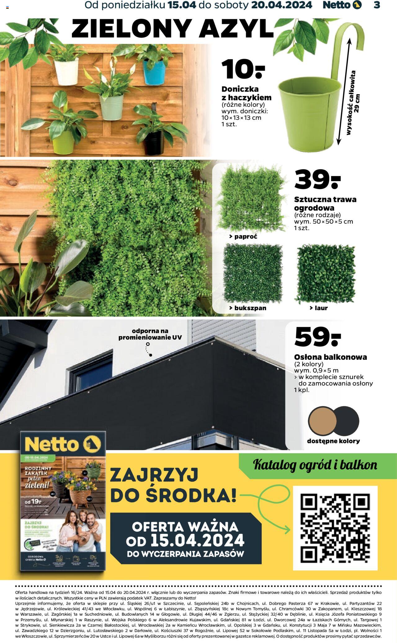 NETTO Gazetka Non Food ważna od 15.04.2024 do 20.04.2024 strona 3