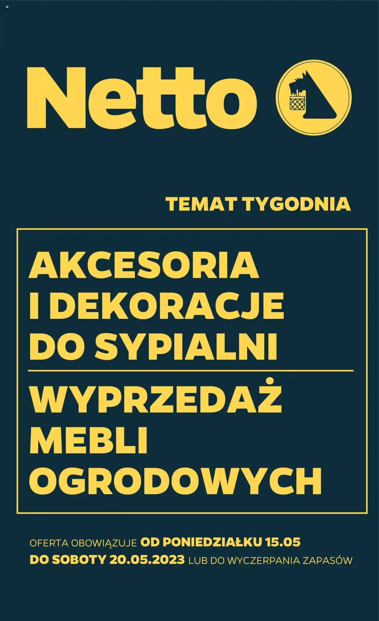 NETTO Gazetka Non Food ważna  od 15.05.2023 do 20.05.2023 strona 1