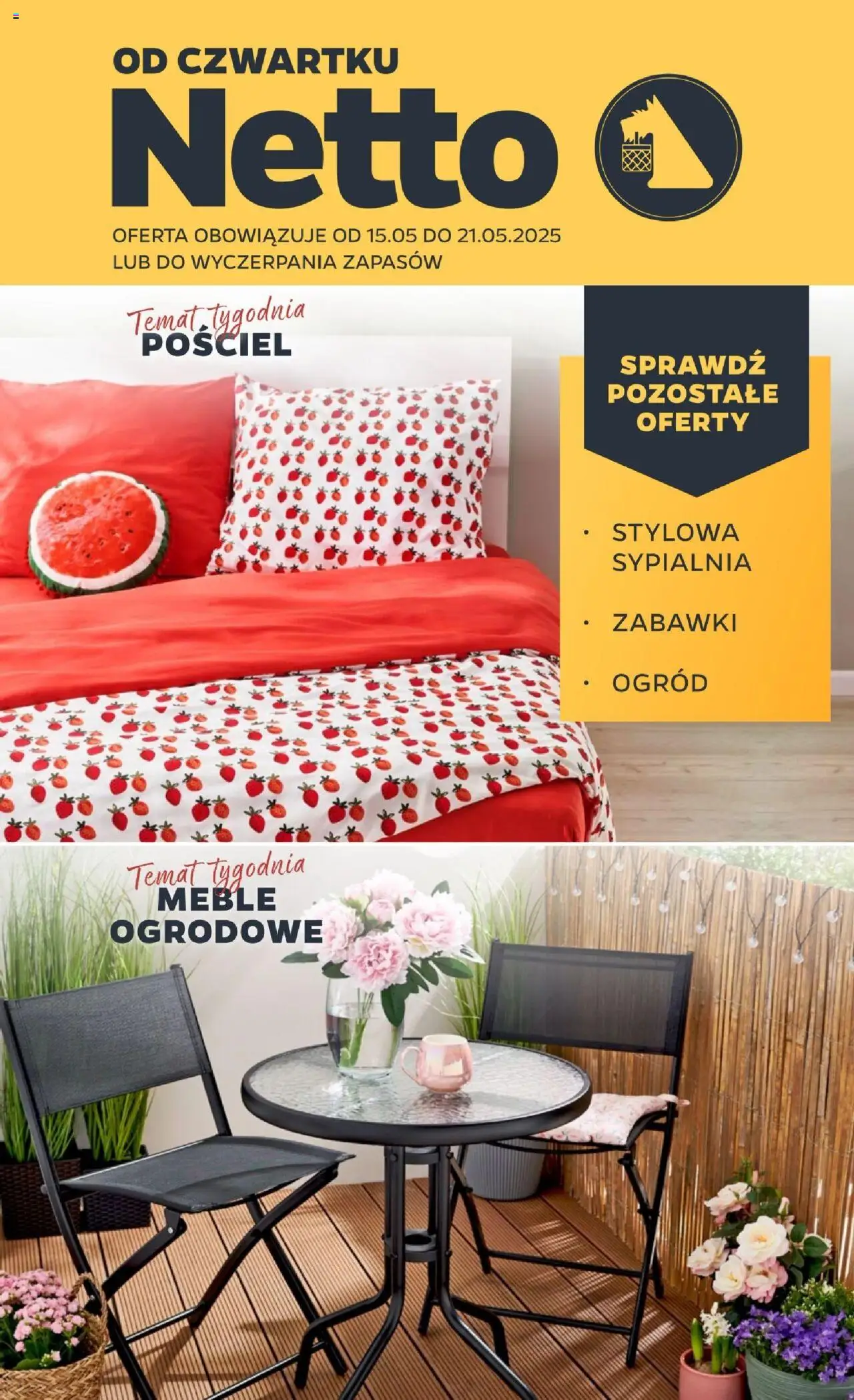 NETTO Gazetka Non Food ważna od  15.05.2025 do 21.05.2025 strona 1
