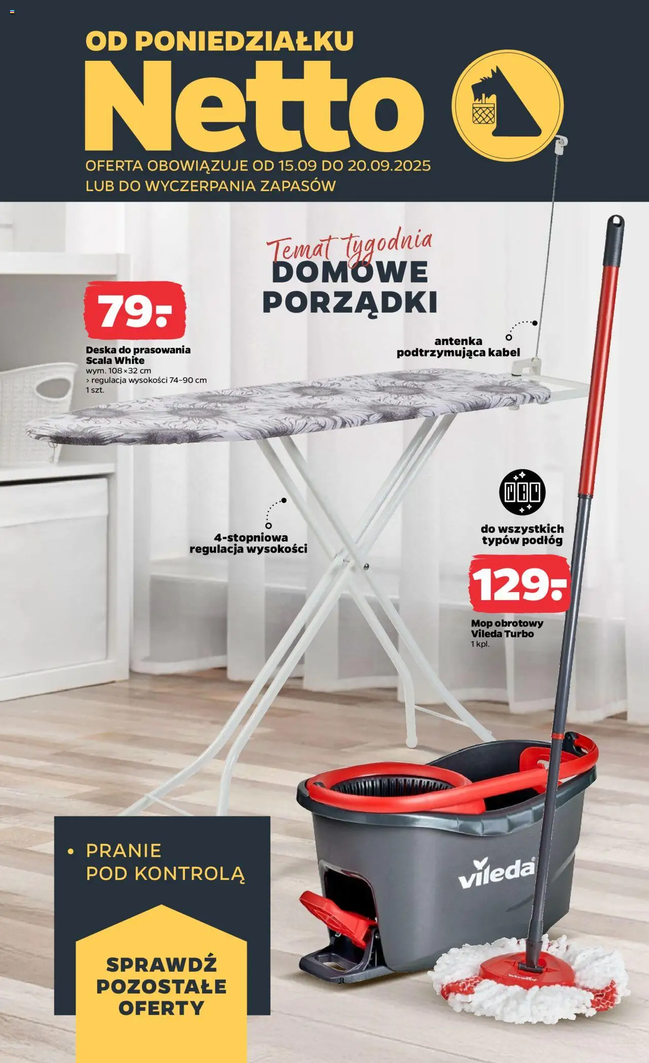 NETTO Gazetka Non Food ważna  od  15.09.2025 do 20.09.2025 strona 1