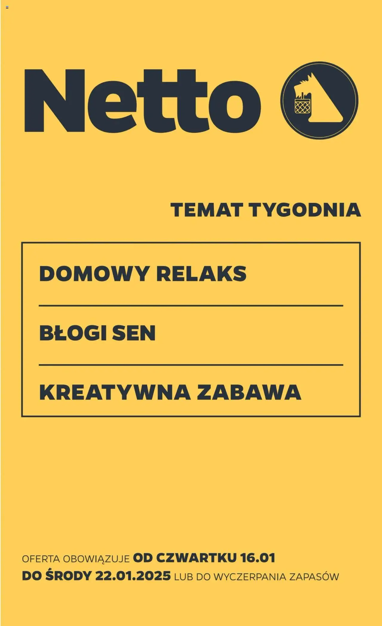 NETTO Gazetka Non Food ważna od 16.01.2025 do 22.01.2025 strona 1