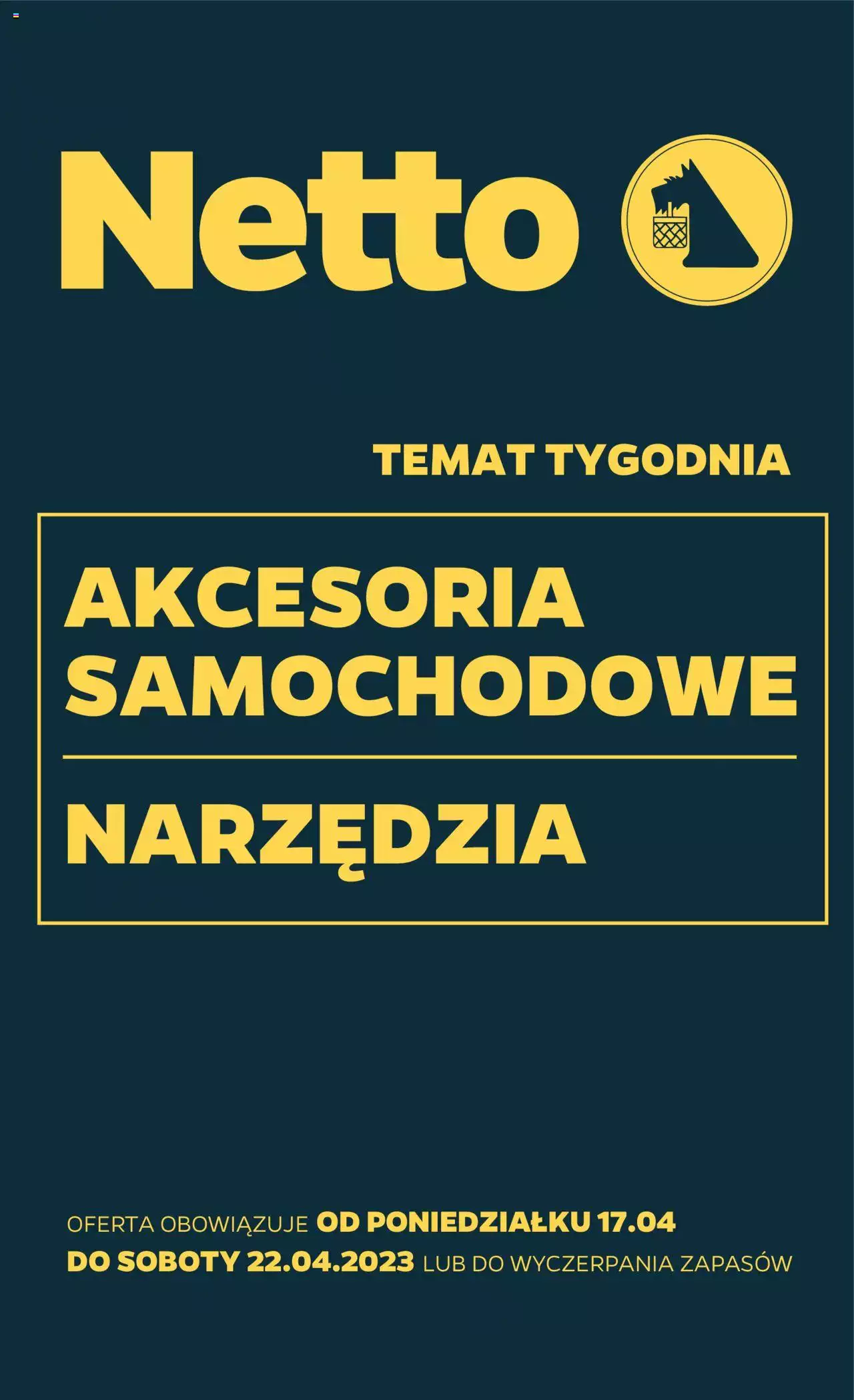 NETTO Gazetka Non Food ważna  od 17.04.2023 do 22.04.2023 strona 1
