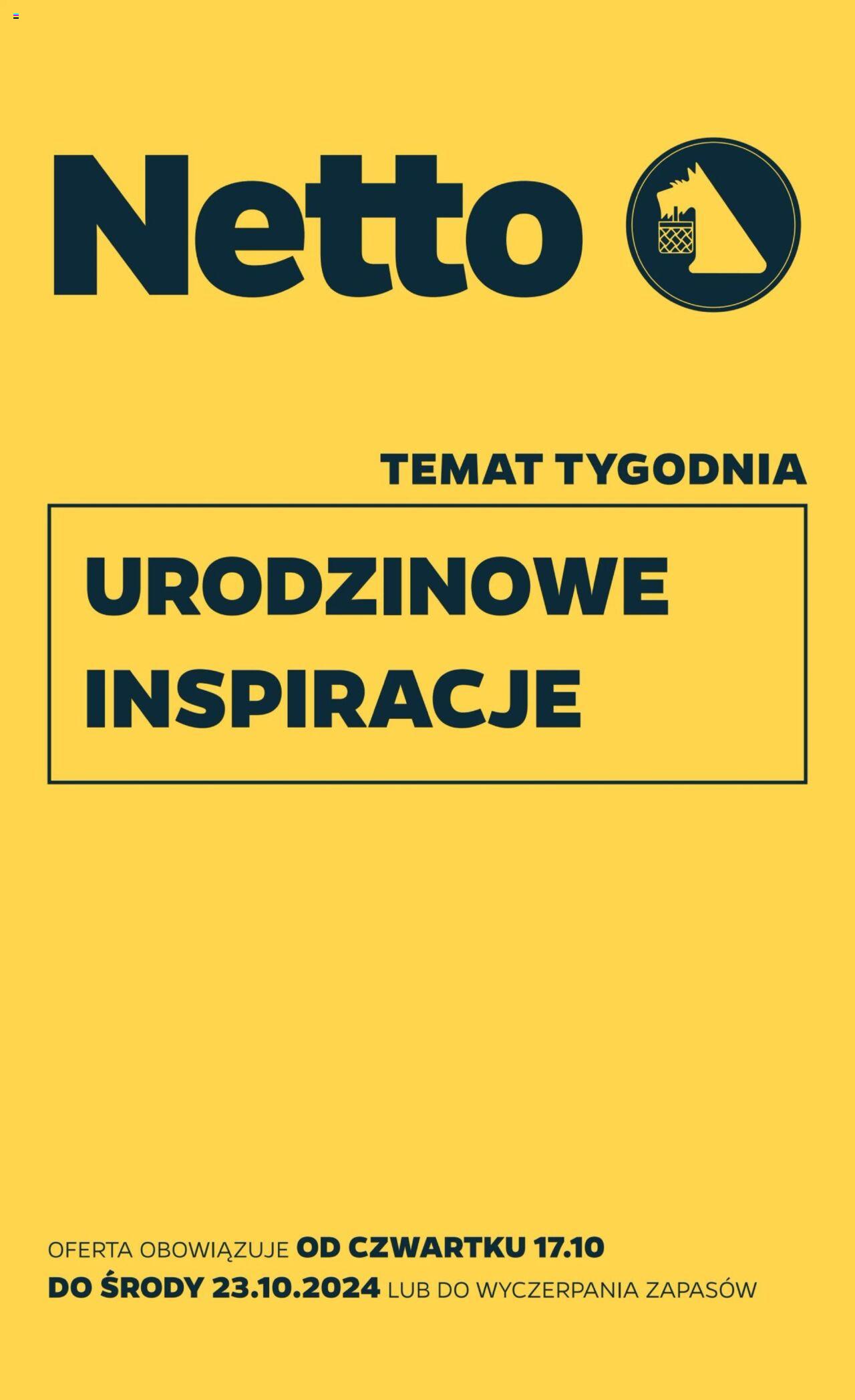 NETTO Gazetka Non Food ważna od 17.10.2024 do 23.10.2024 strona 1