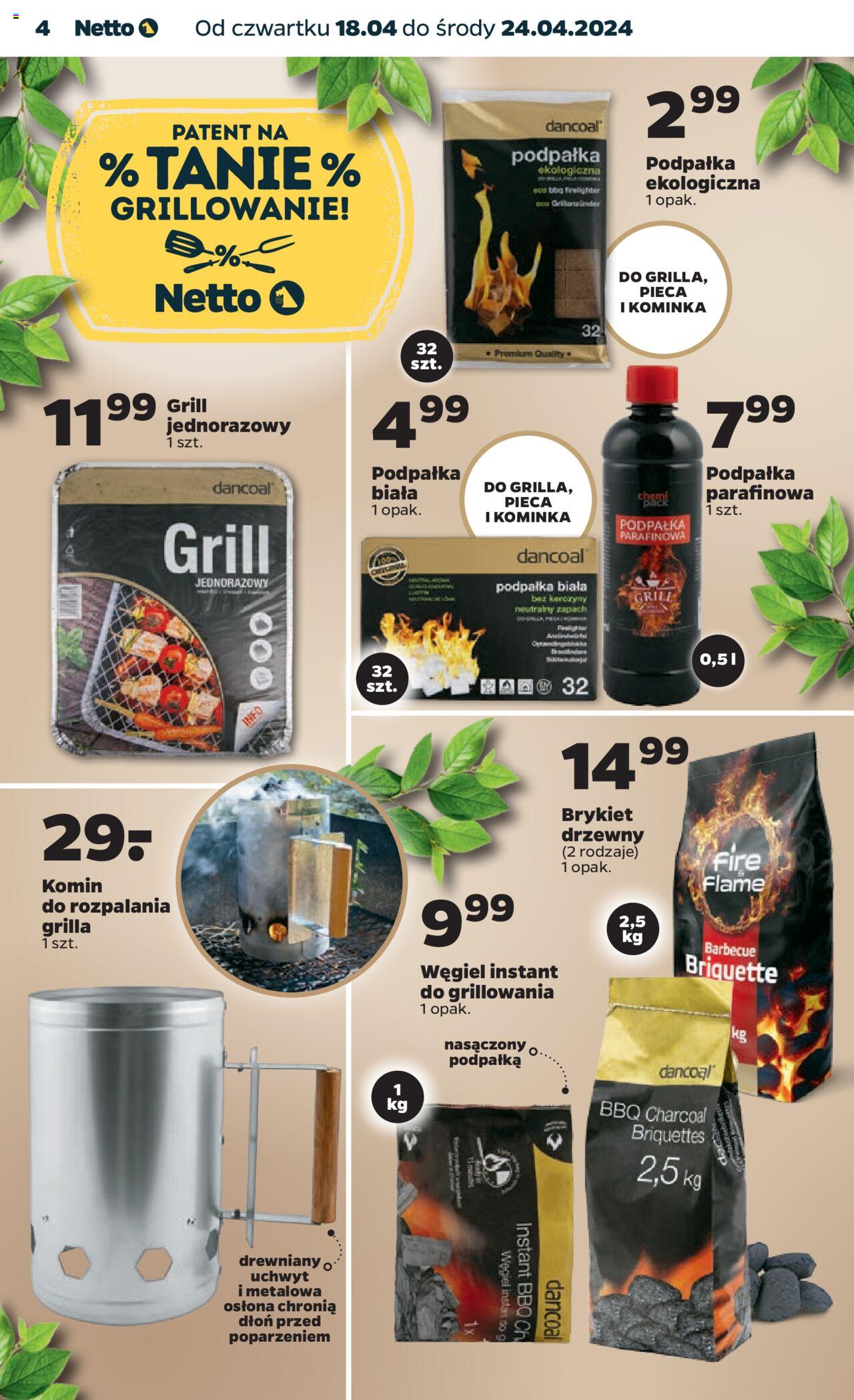 NETTO Gazetka Non Food ważna od  18.04.2024 do 24.04.2024 strona 4