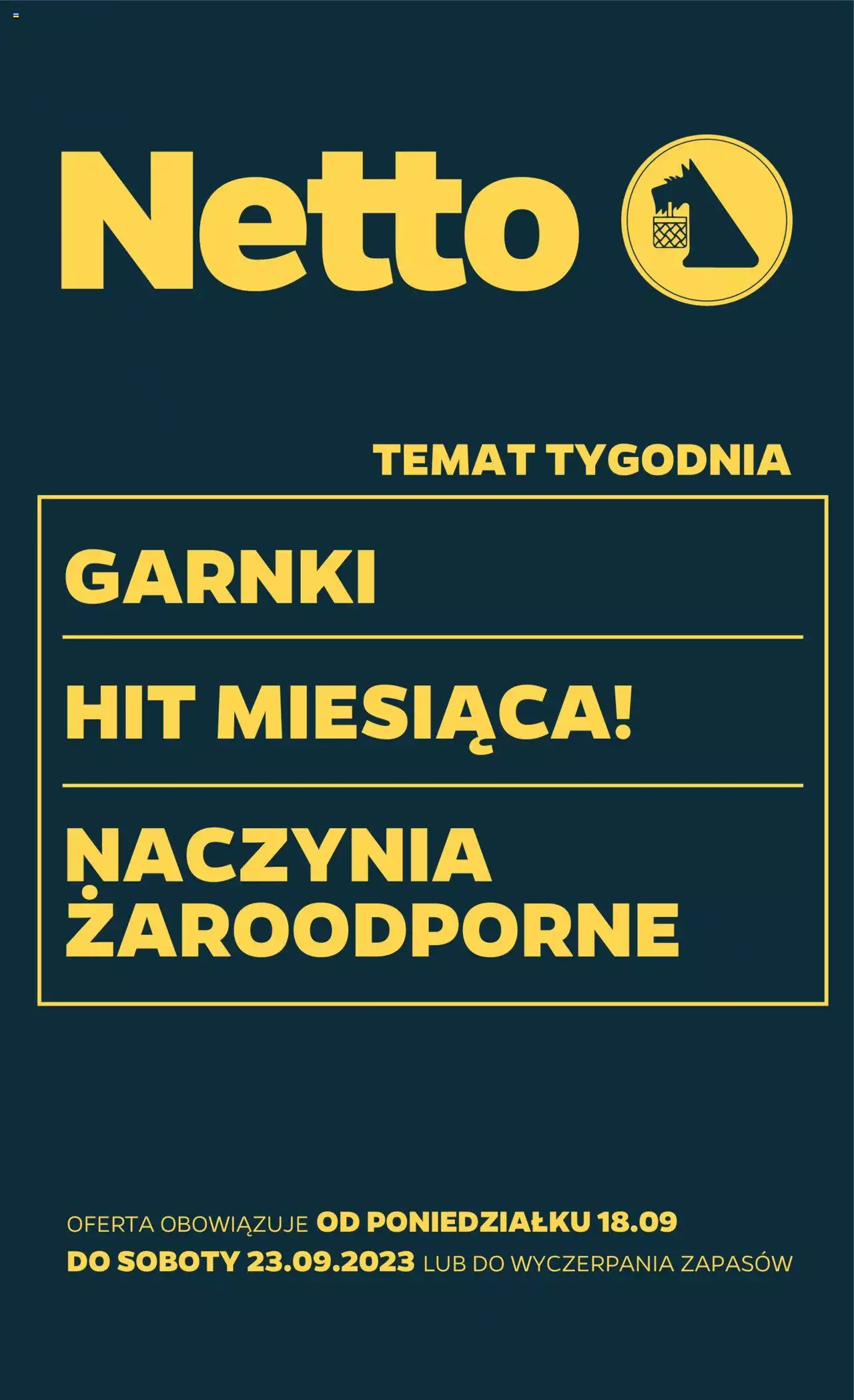NETTO Gazetka Non Food ważna od 18.09.2023 do 23.09.2023 strona 1