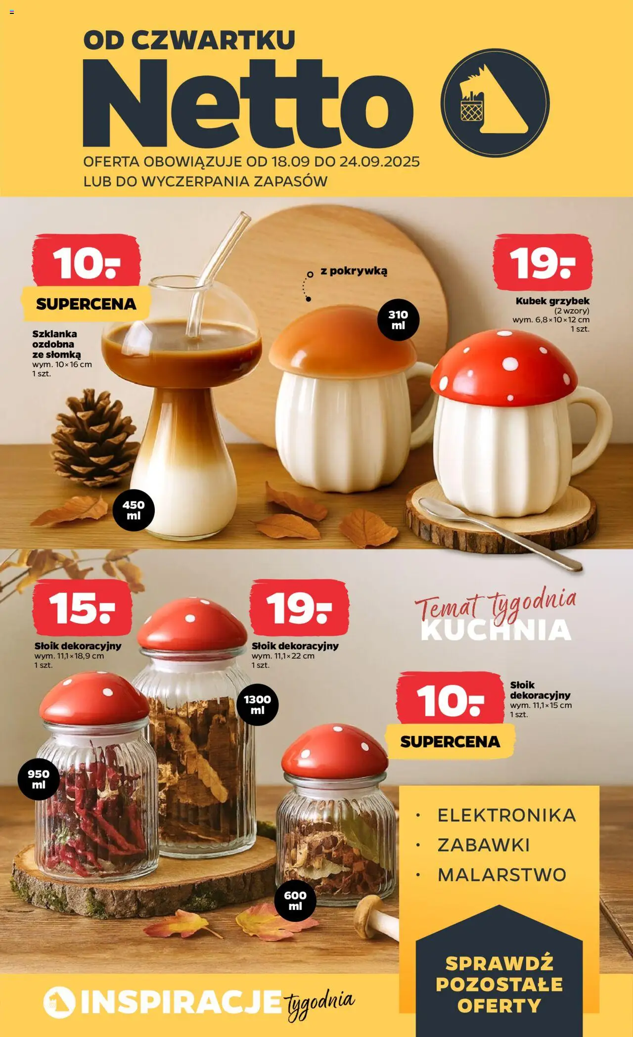 NETTO Gazetka Non Food ważna od  18.09.2025 do 24.09.2025  . strona 1