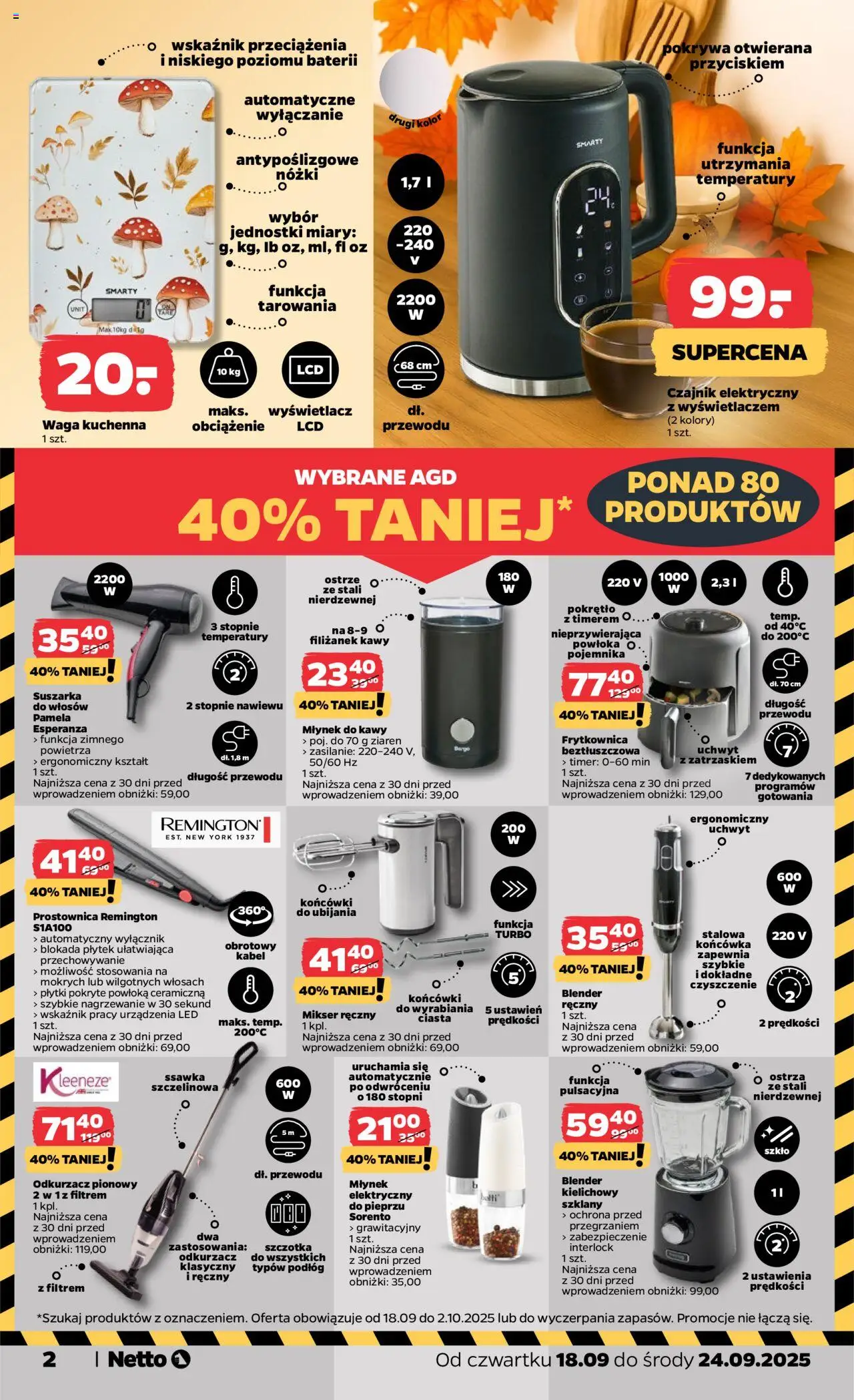 NETTO Gazetka Non Food ważna od  18.09.2025 do 24.09.2025  . strona 2