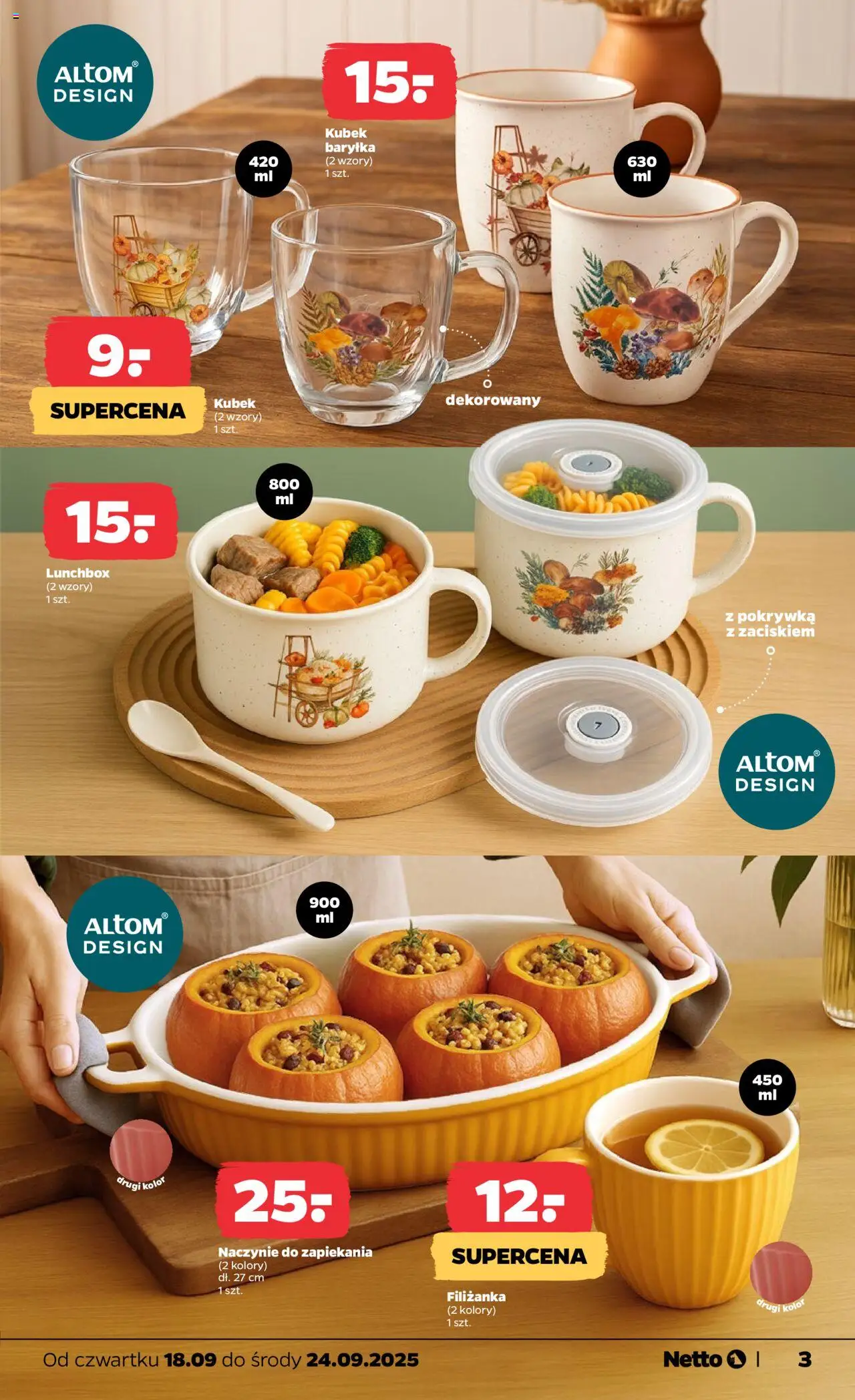 NETTO Gazetka Non Food ważna od  18.09.2025 do 24.09.2025  . strona 3