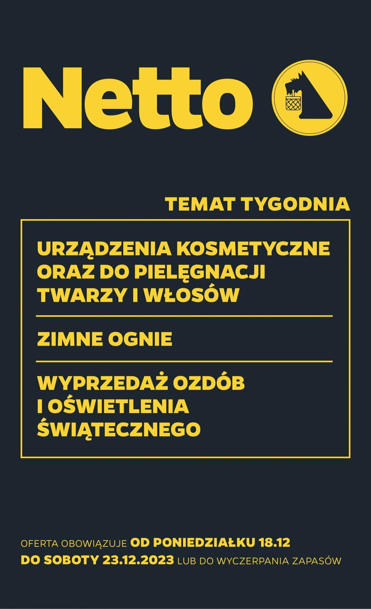 NETTO Gazetka Non Food ważna od 18.12.2023 do 23.12.2023 strona 1