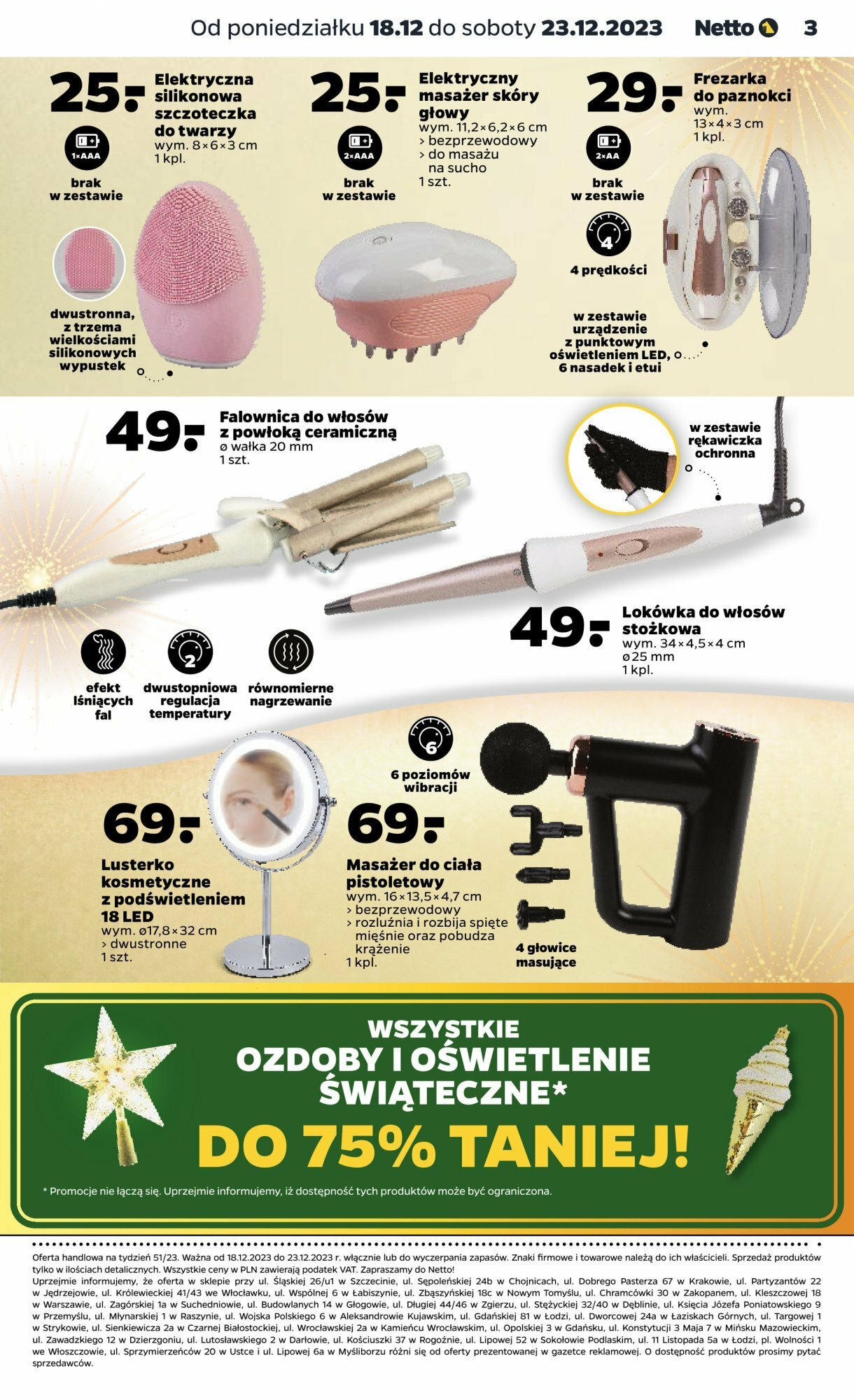 NETTO Gazetka Non Food ważna od 18.12.2023 do 23.12.2023 strona 3