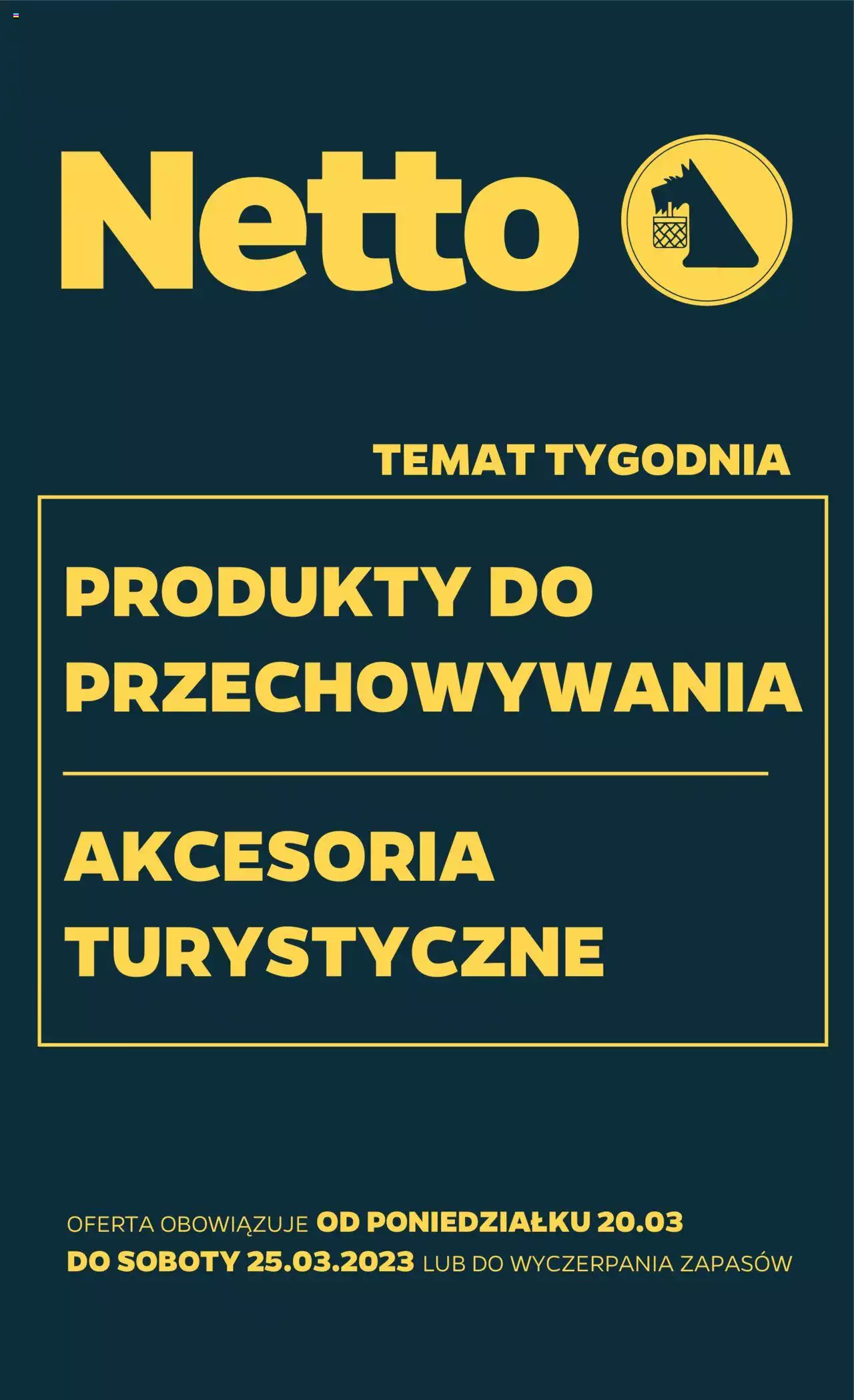 NETTO Gazetka Non Food ważna  od 20.03.2023 do 25.03.2023 strona 1