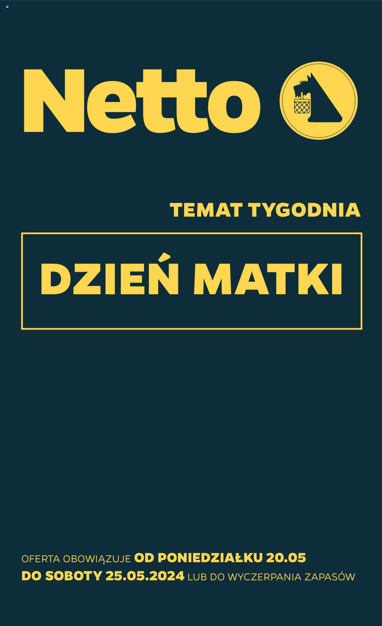 NETTO Gazetka Non Food ważna od 20.05.2024 do 25.05.2024 strona 1