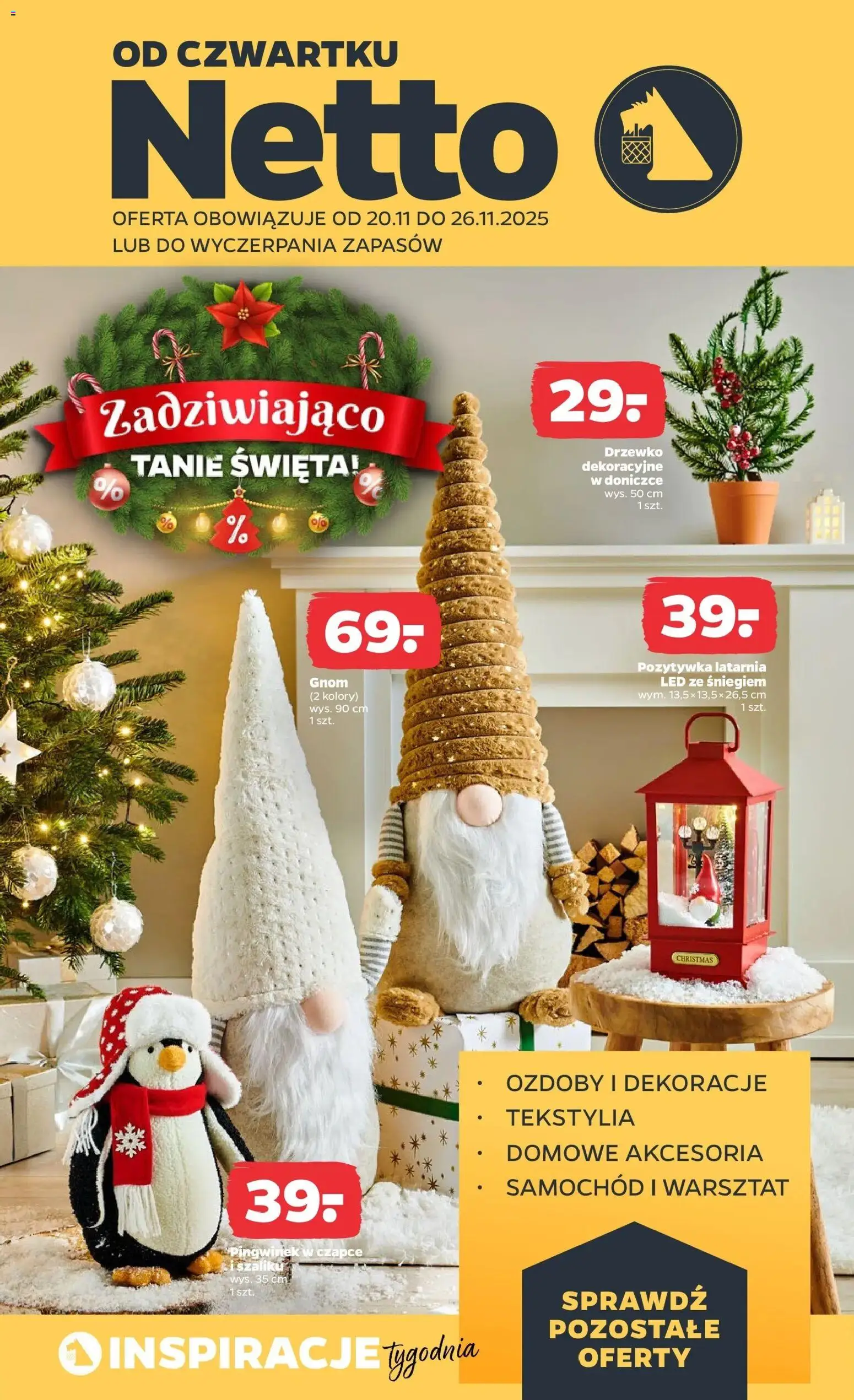 NETTO Gazetka Non Food ważna od 20.11.2025 do 26.11.2025 strona 1