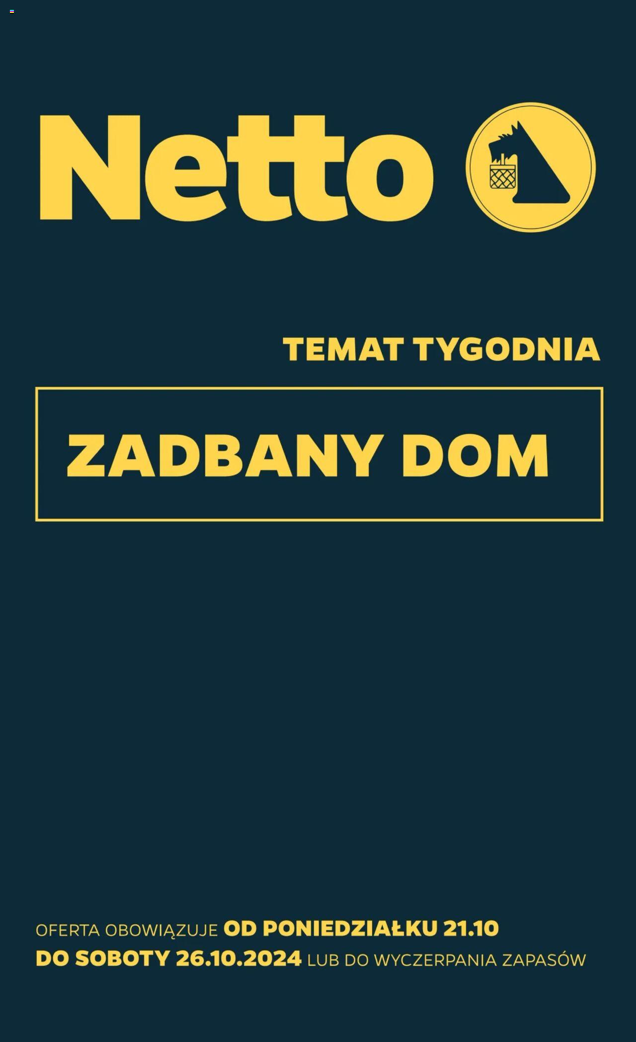 NETTO Gazetka Non Food ważna od  21.10.2024 do 26.10.2024 strona 1