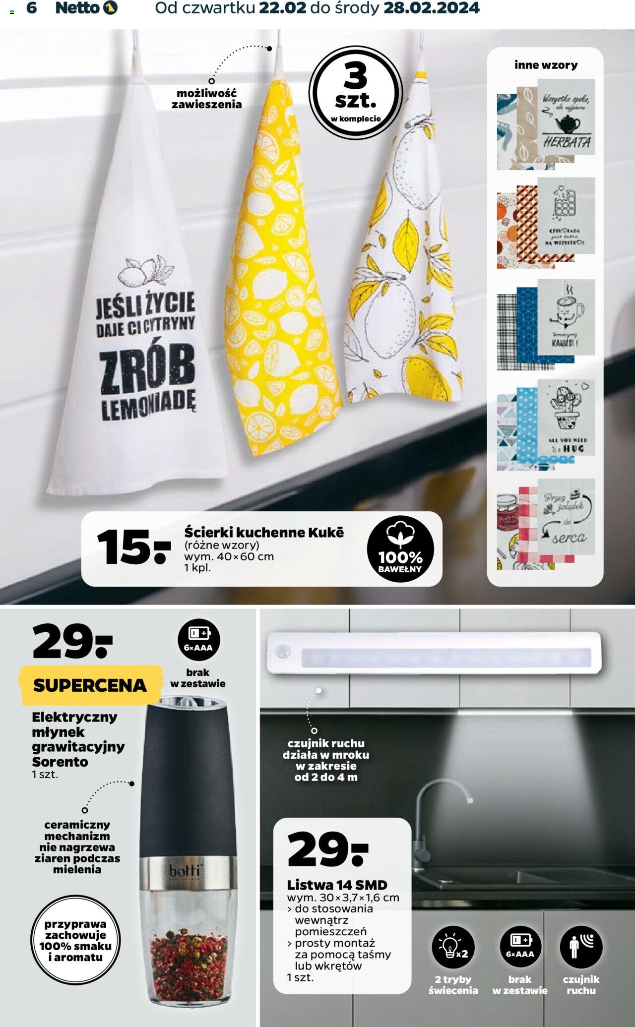 NETTO Gazetka Non Food ważna od 22.02.2024 do 28.02.2024 strona 6