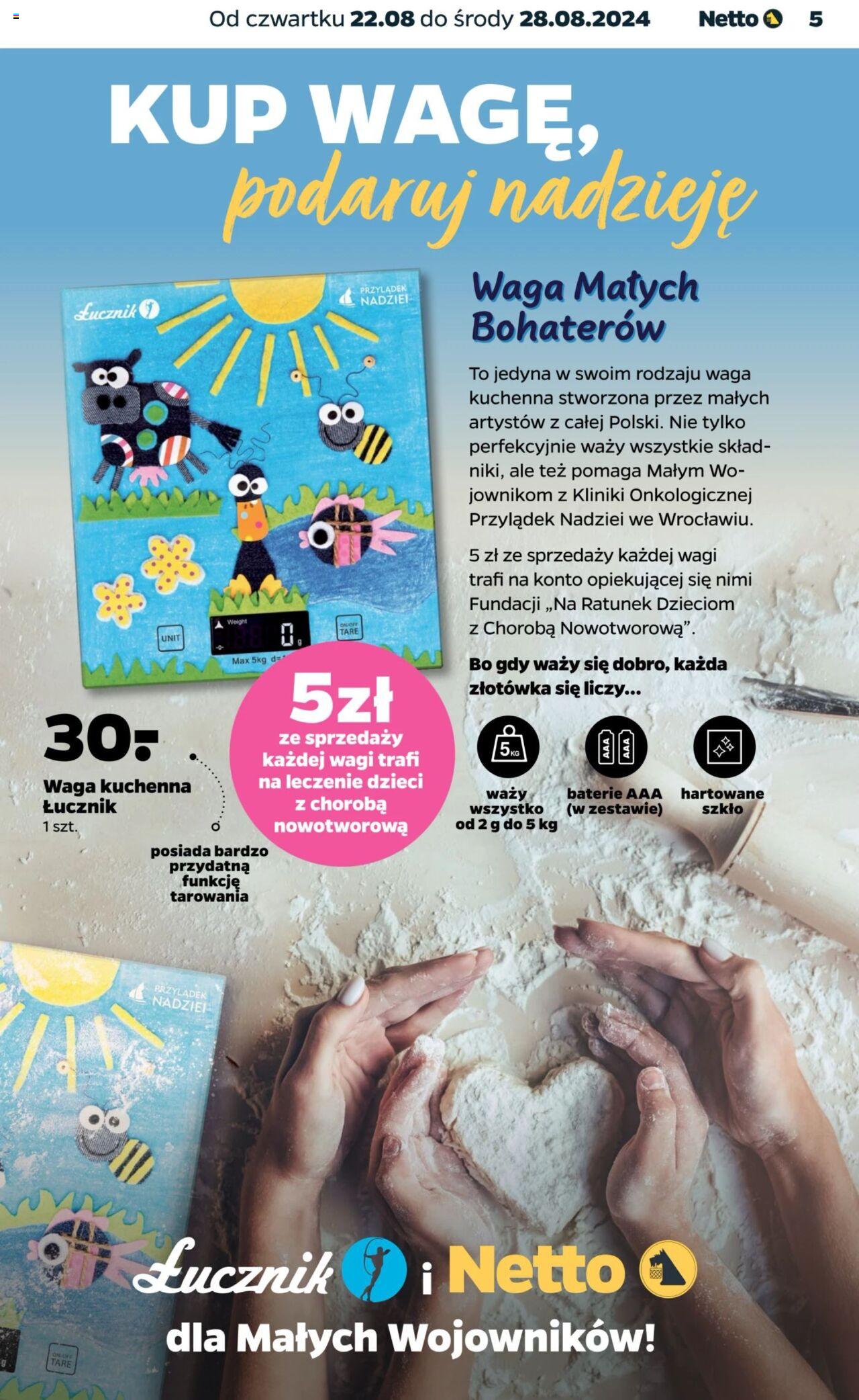 NETTO Gazetka Non Food ważna od  22.08.2024 do 28.08.2024 strona 5