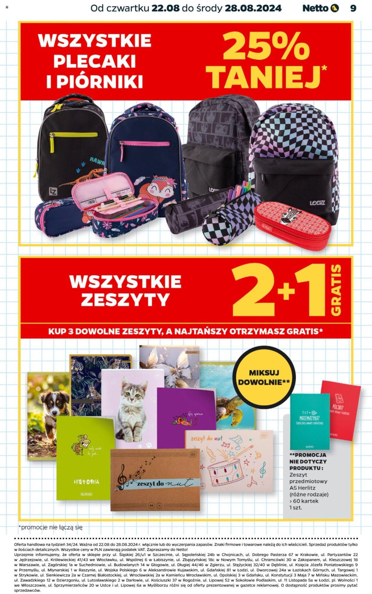 NETTO Gazetka Non Food ważna od  22.08.2024 do 28.08.2024 strona 9