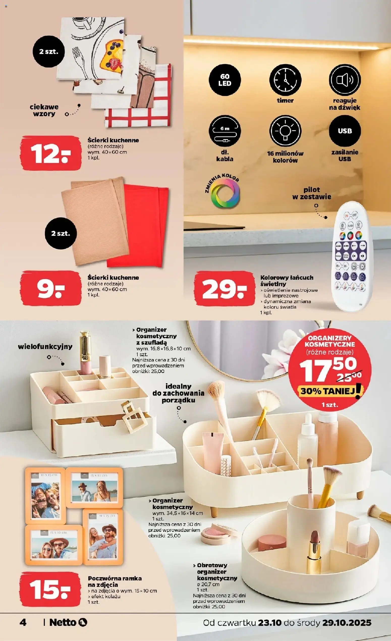 NETTO Gazetka Non Food ważna od  23.10.2025 do  29.10.2025 strona 4