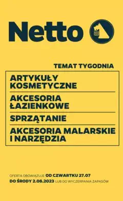 NETTO Gazetka Non Food ważna od 24.07.2023 do 29.07.2023 strona 1