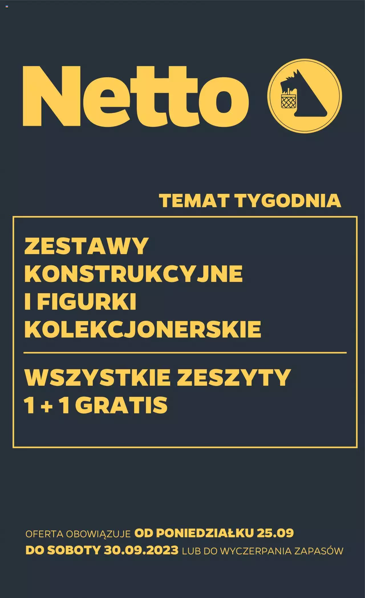 NETTO Gazetka Non Food ważna od  25.09.2023 do 30.09.2023 strona 1