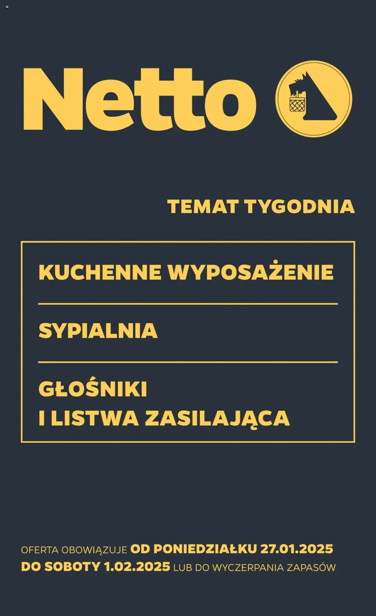 NETTO Gazetka Non Food ważna od 27.01.2025 do 01.02.2025 strona 1