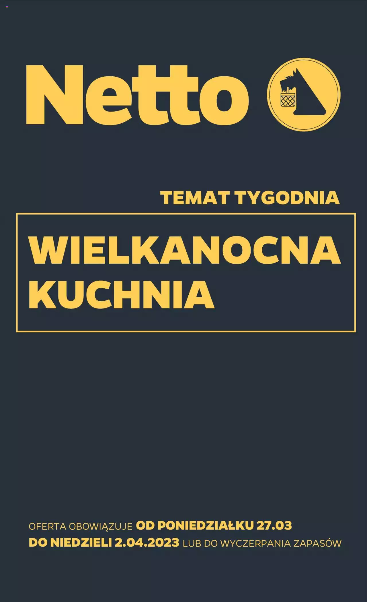 NETTO Gazetka Non Food ważna  od 27.03.2023 do 02.04.2023 strona 1