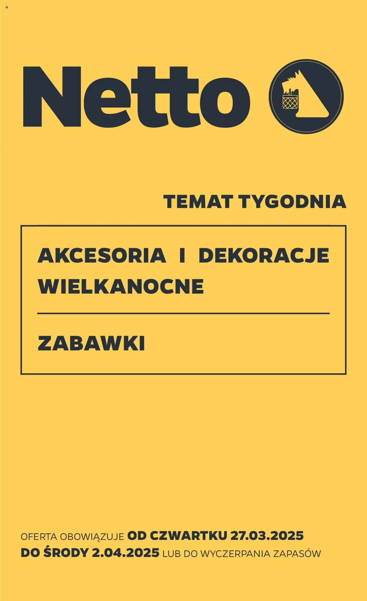 NETTO Gazetka Non Food ważna od 27.03.2025 do 02.04.2025 strona 1