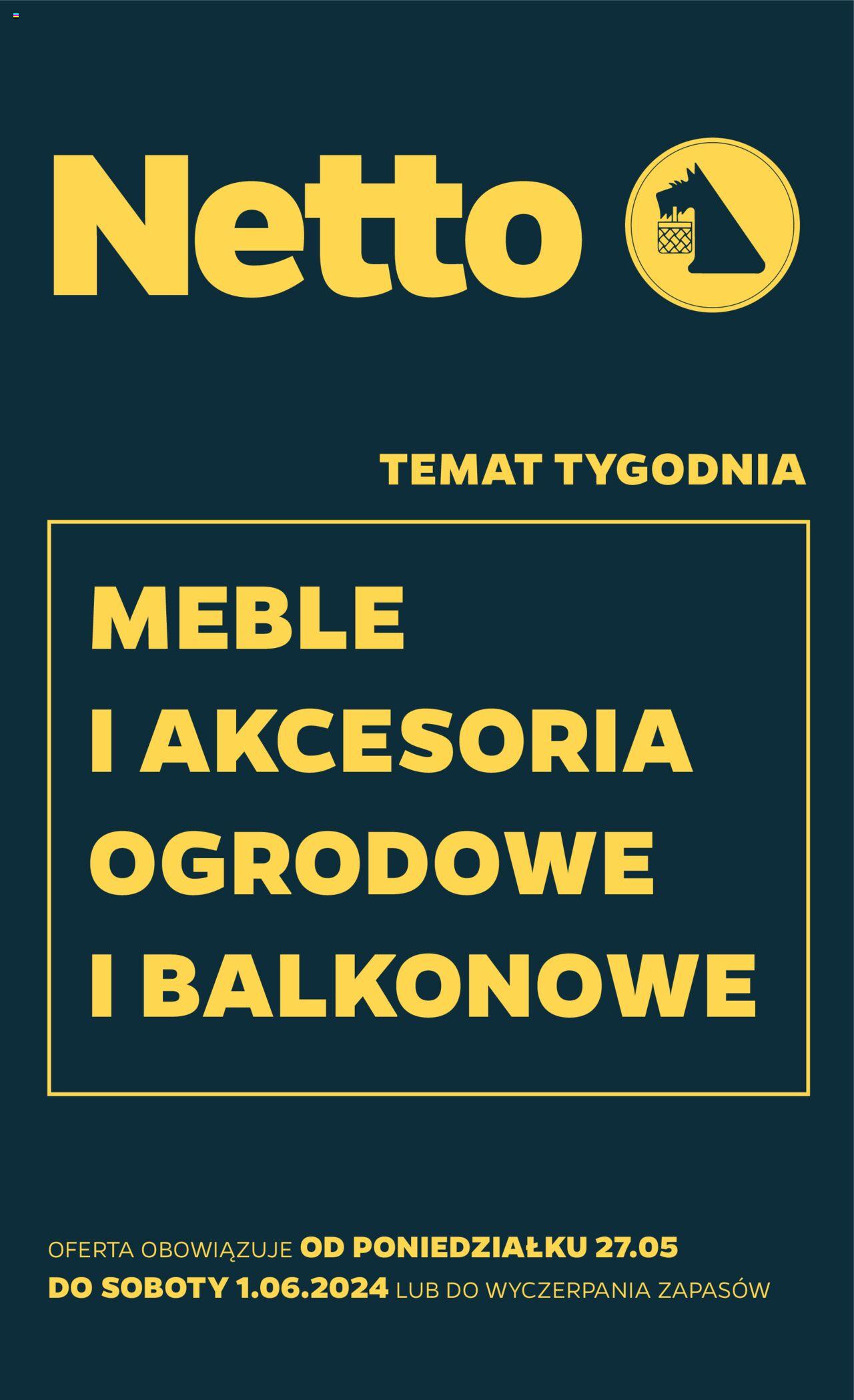 NETTO Gazetka Non Food ważna od 27.05.2024 do 01.06.2024 strona 1