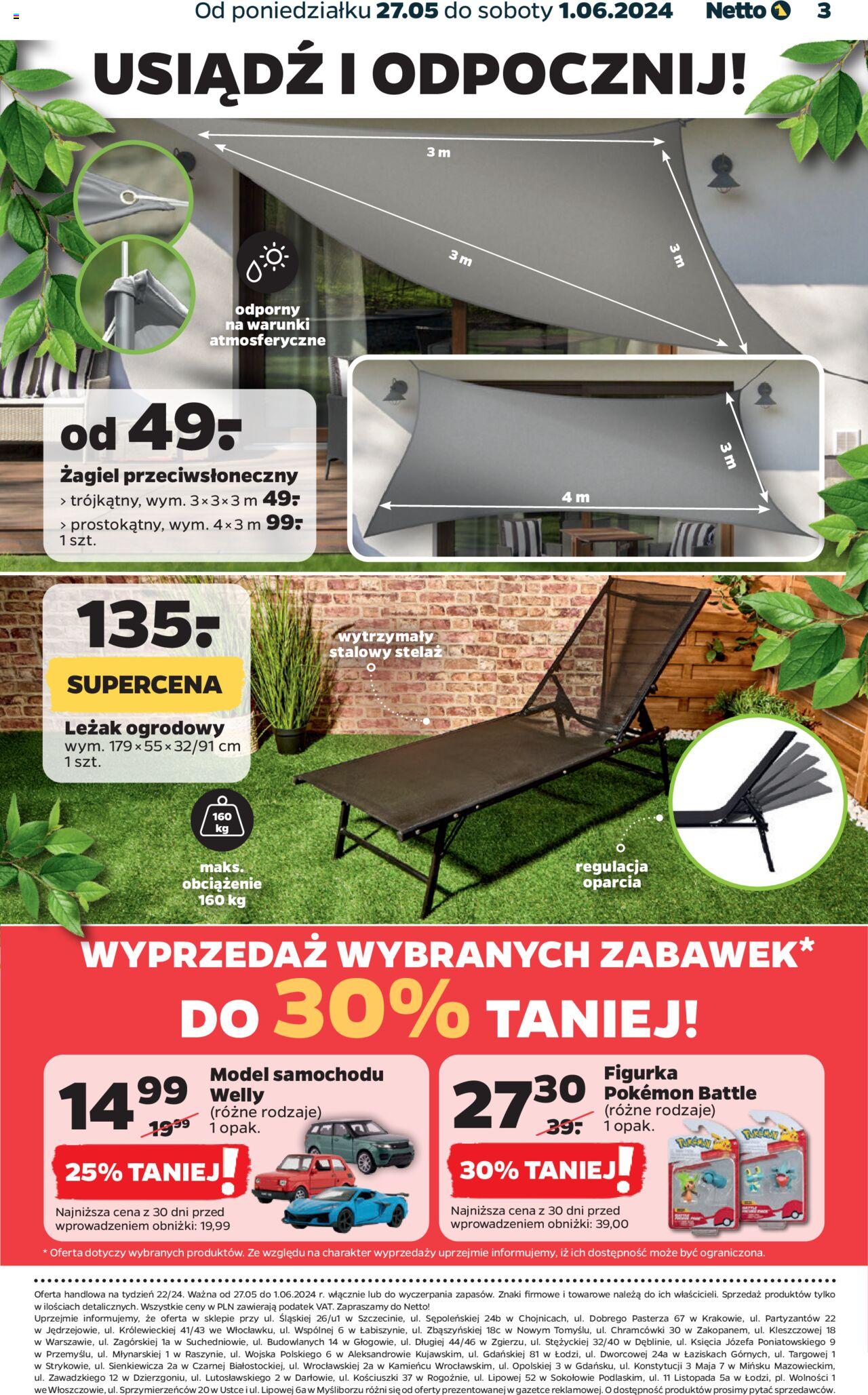 NETTO Gazetka Non Food ważna od 27.05.2024 do 01.06.2024 strona 3