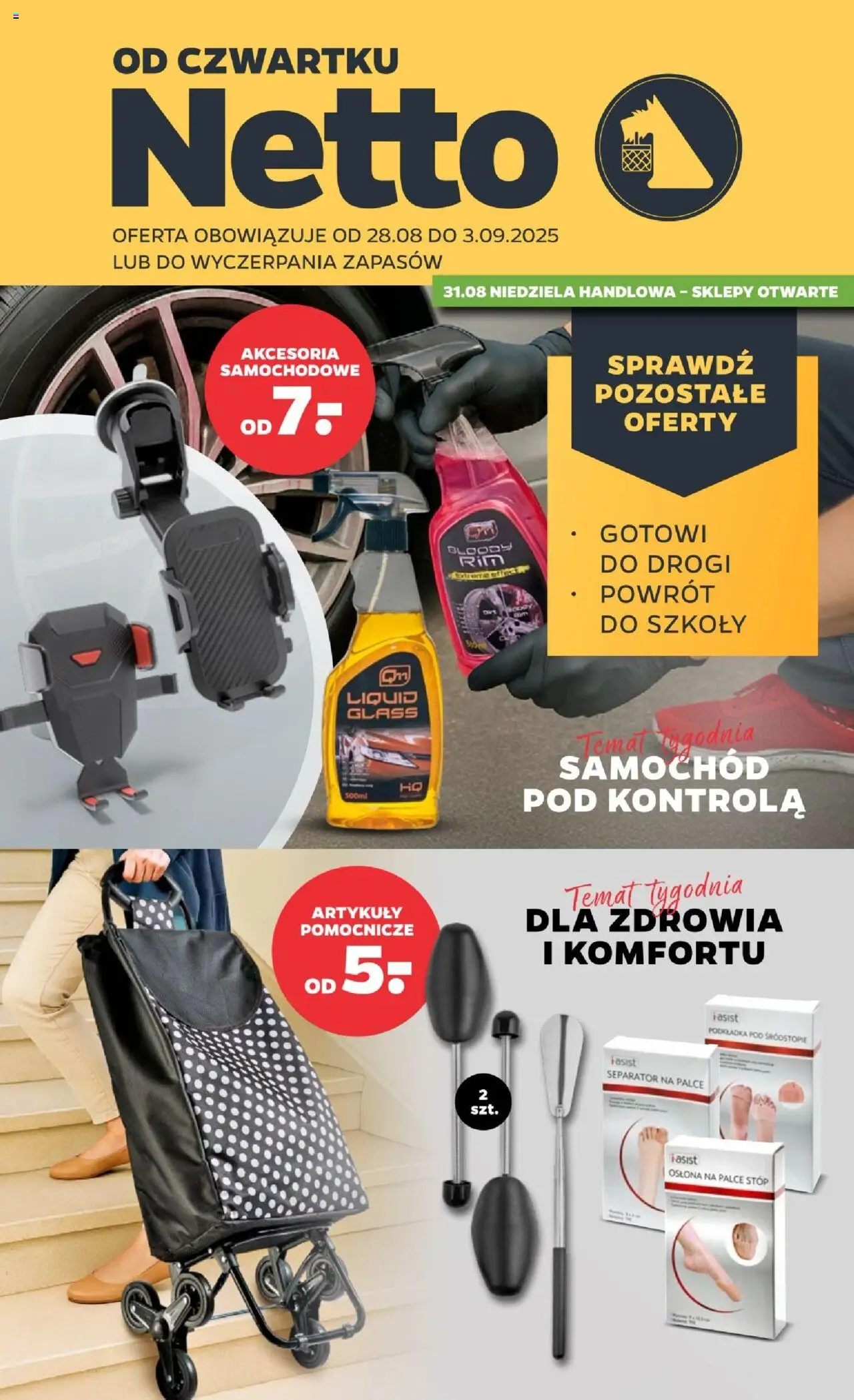 NETTO Gazetka Non Food ważna od 28.08.2025 do 03.09.2025 strona 1