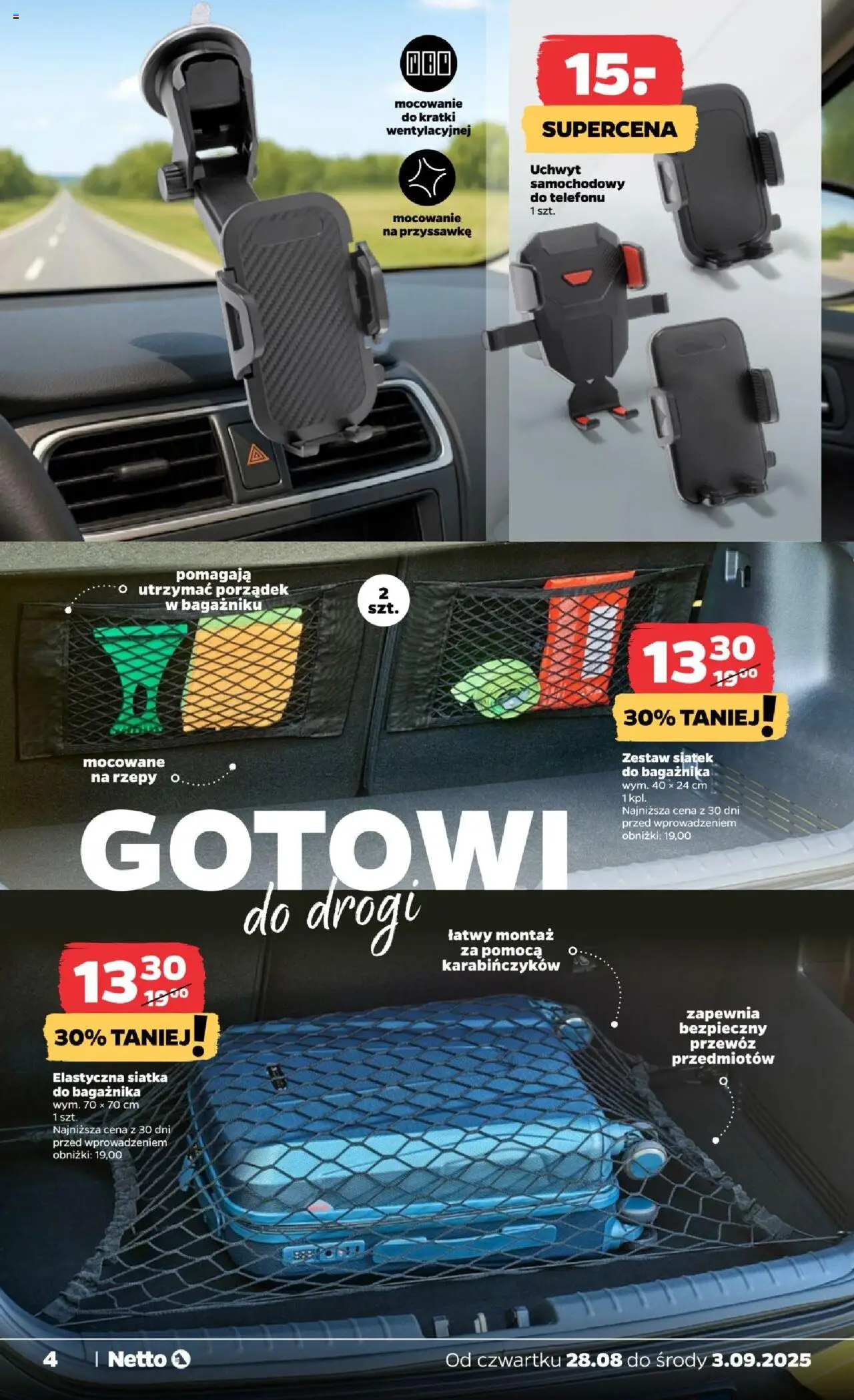 NETTO Gazetka Non Food ważna od 28.08.2025 do 03.09.2025 strona 4