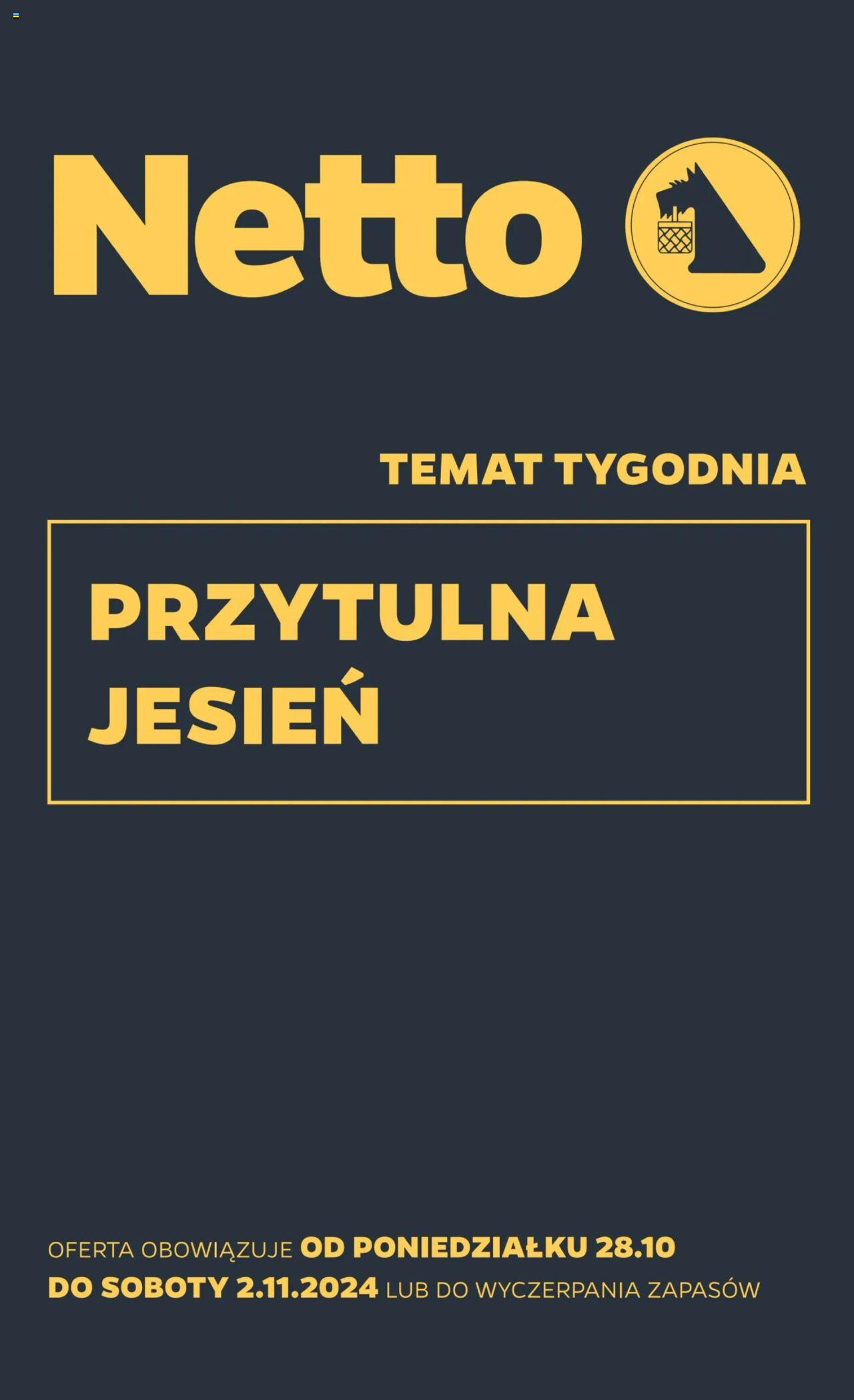 NETTO Gazetka Non Food ważna od  28.10.2024 do 02.11.2024 strona 1