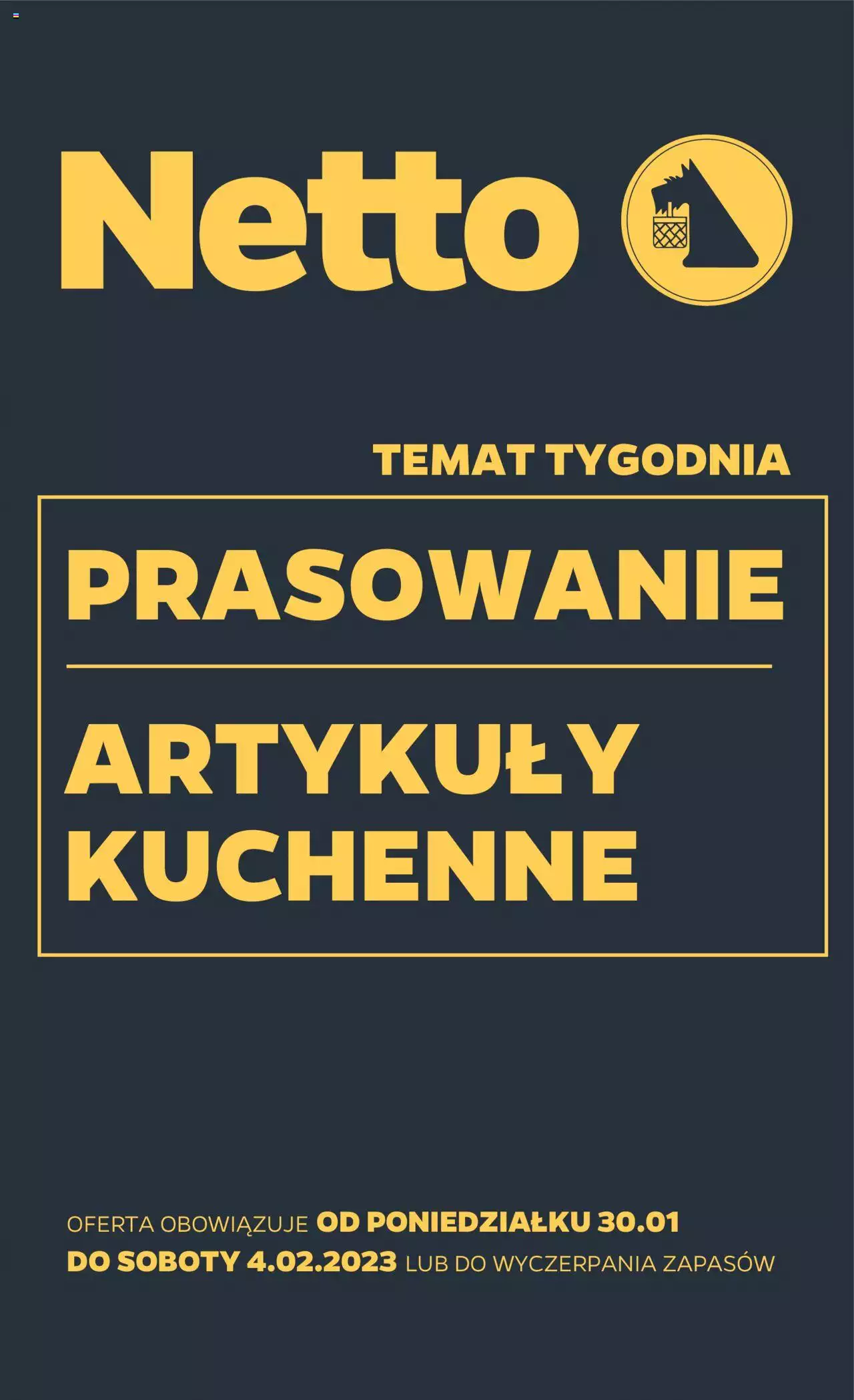 NETTO Gazetka Non Food ważna od 30.01.2023 do 04.02.2023 strona 1