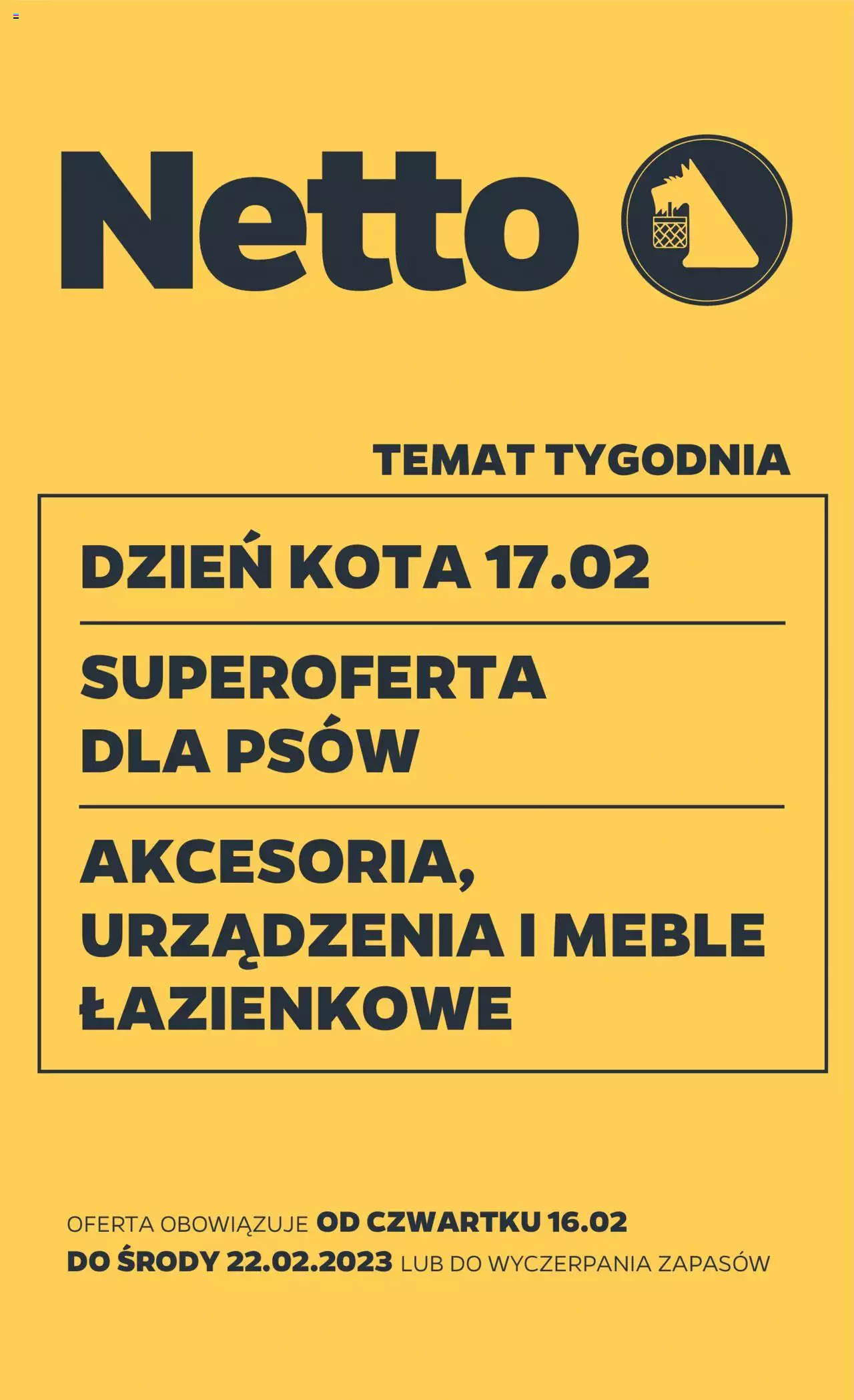 NETTO Gazetka Non Food ważna od 6.02.2023 do 22.02.2023 strona 1