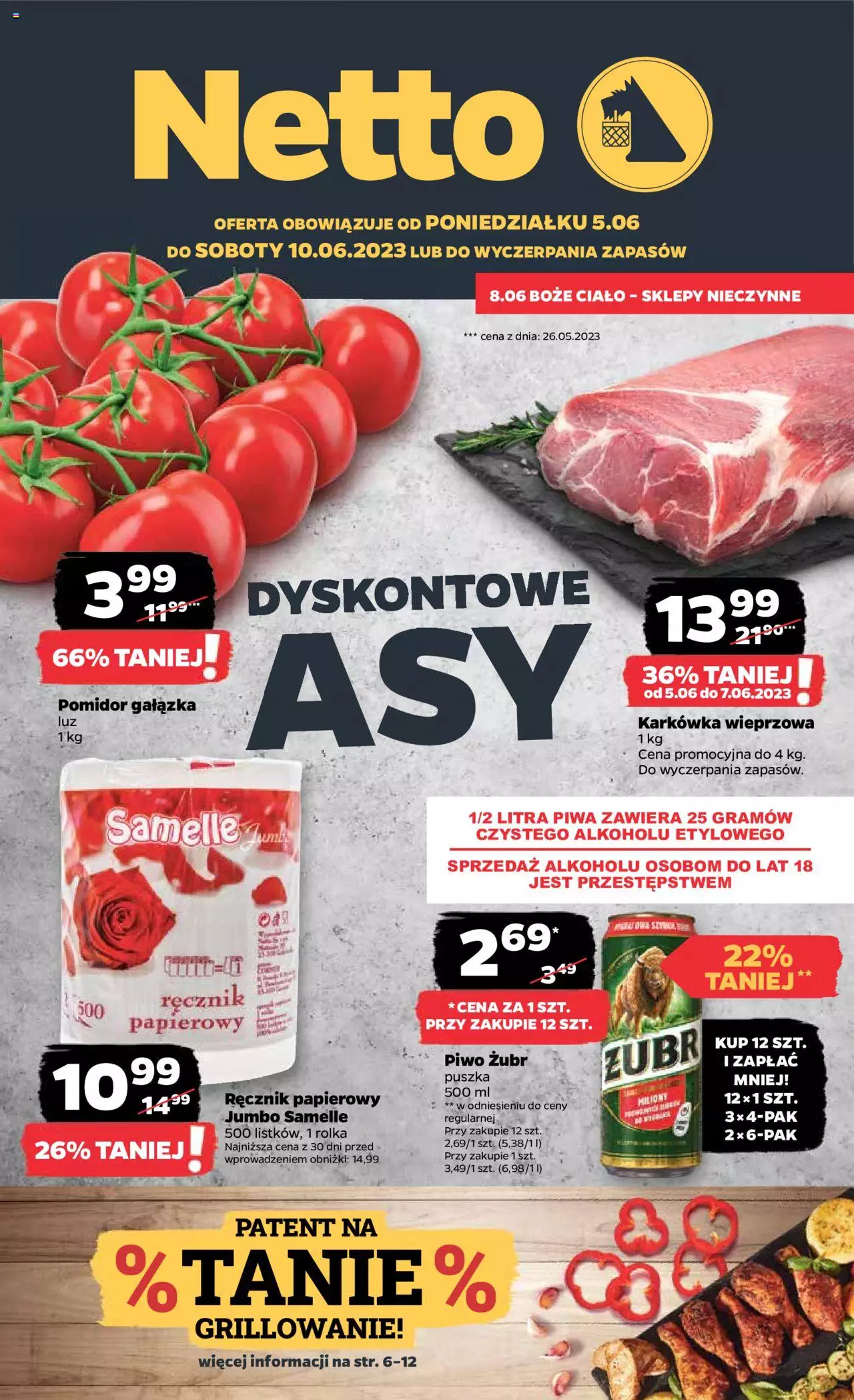 NETTO Gazetka  od 05.06.2023 do 10.06.2023 strona 1