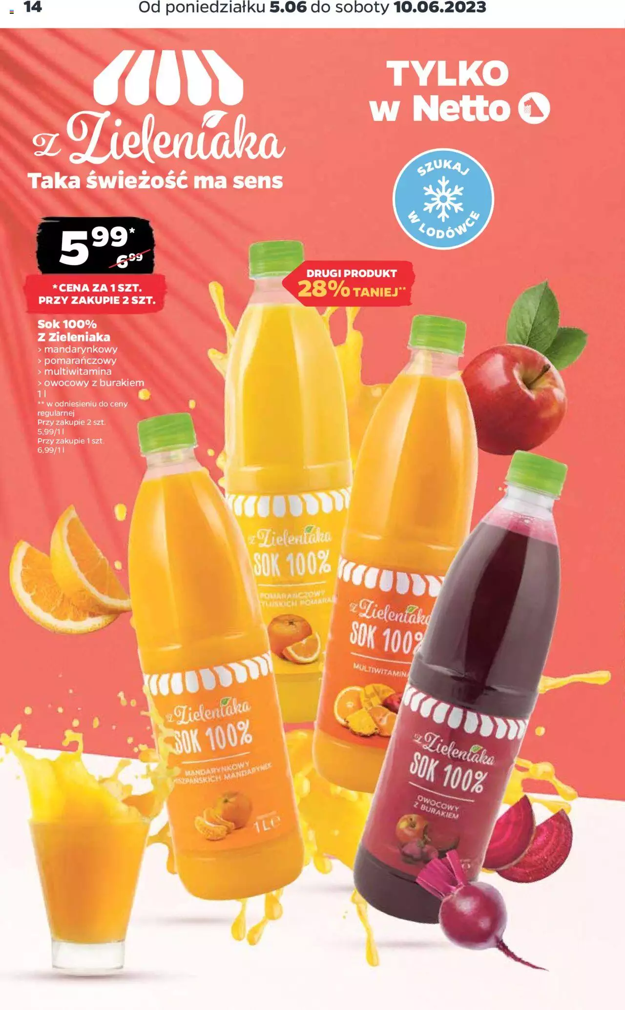 NETTO Gazetka  od 05.06.2023 do 10.06.2023 strona 14