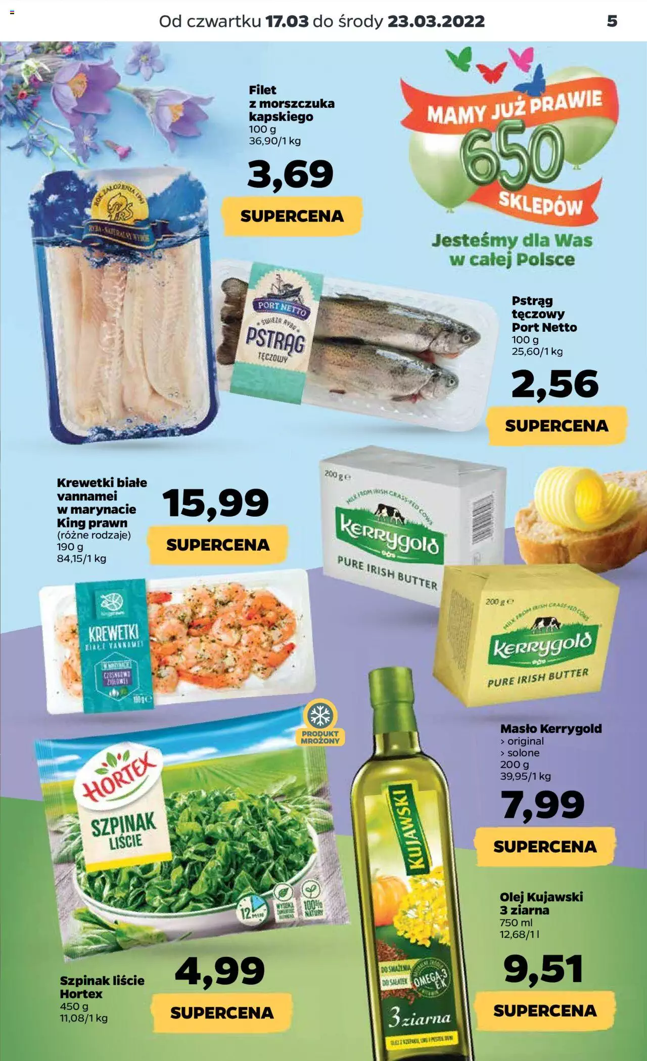 Netto gazetka spożywcza B  ważna od 17.03.2022 do 23.03.2022 strona 5