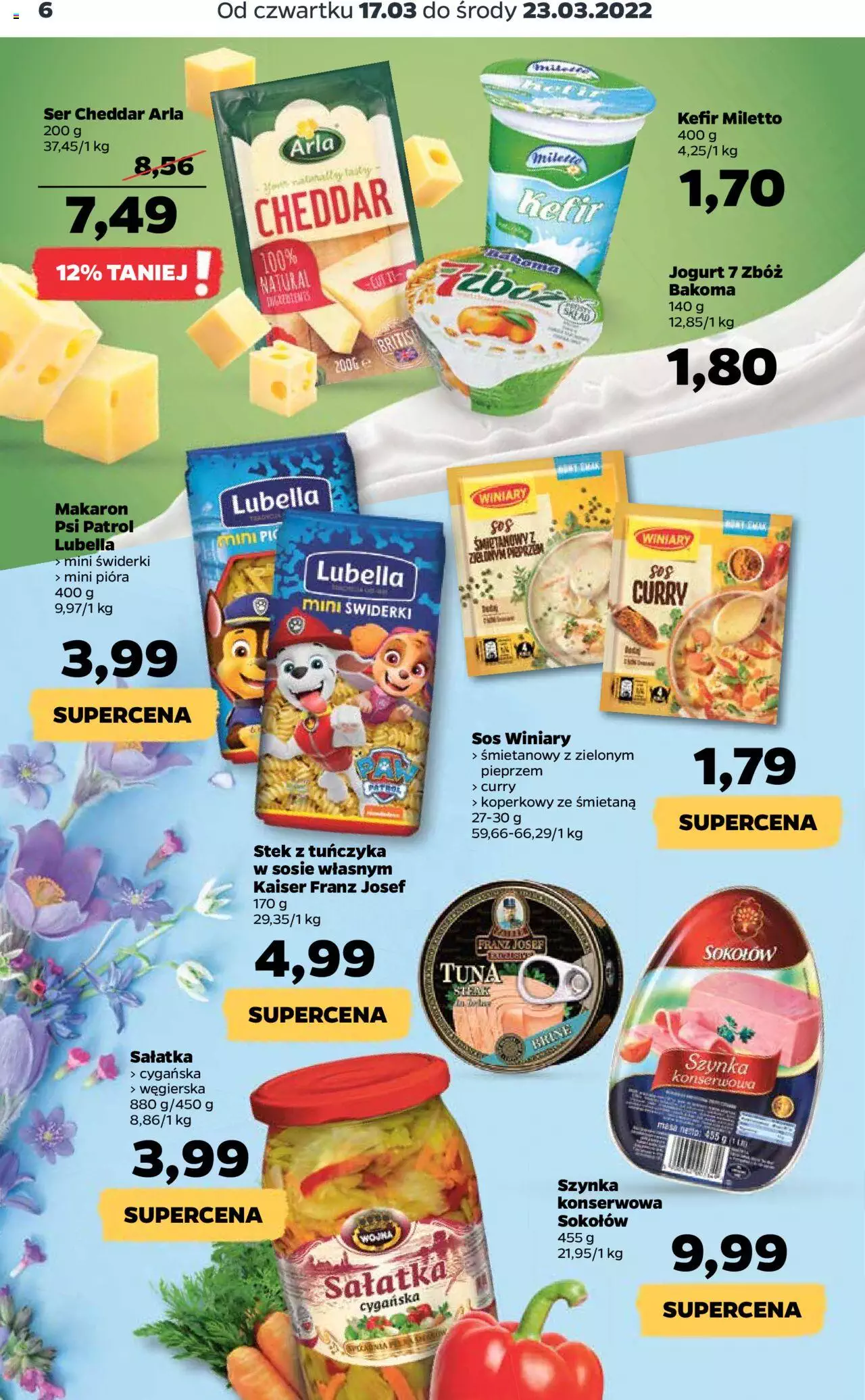 Netto gazetka spożywcza B  ważna od 17.03.2022 do 23.03.2022 strona 6