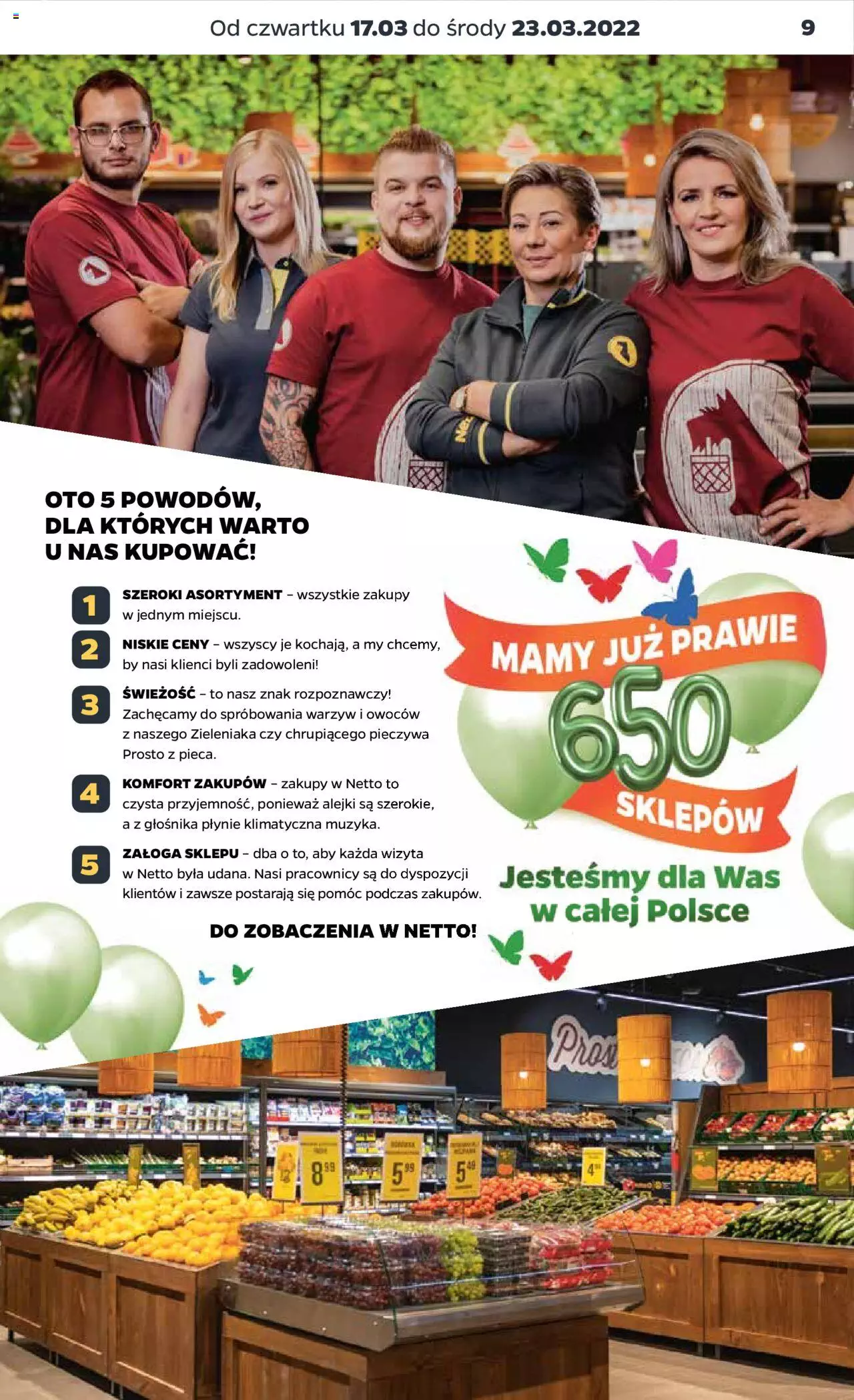 Netto gazetka spożywcza B  ważna od 17.03.2022 do 23.03.2022 strona 9