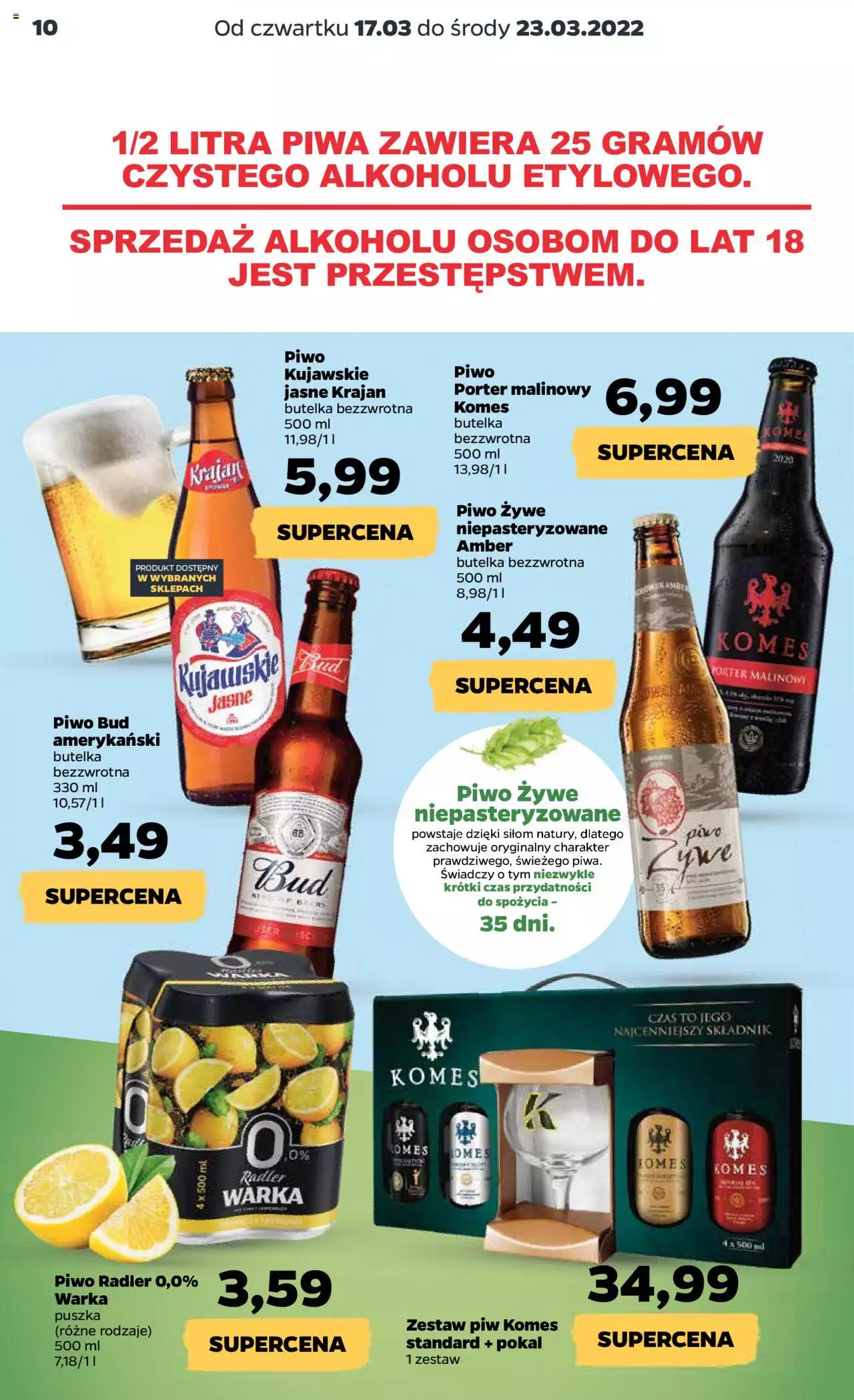 Netto gazetka spożywcza B  ważna od 17.03.2022 do 23.03.2022 strona 10