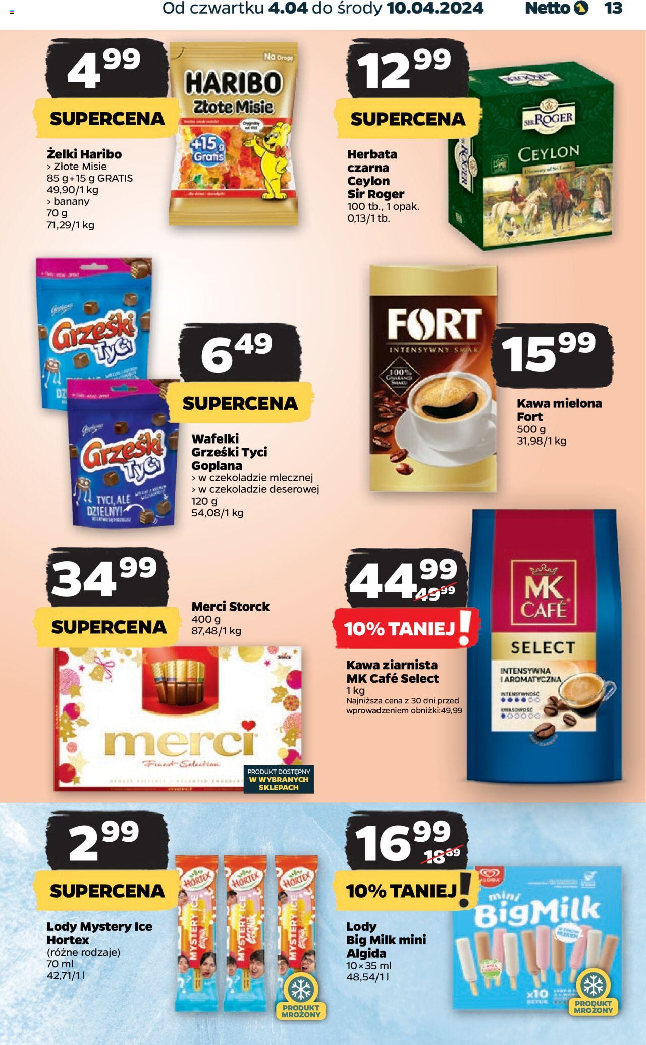 NETTO Gazetka spożywcza ważna od  04.04.2024 do 10.04.2024 strona 13