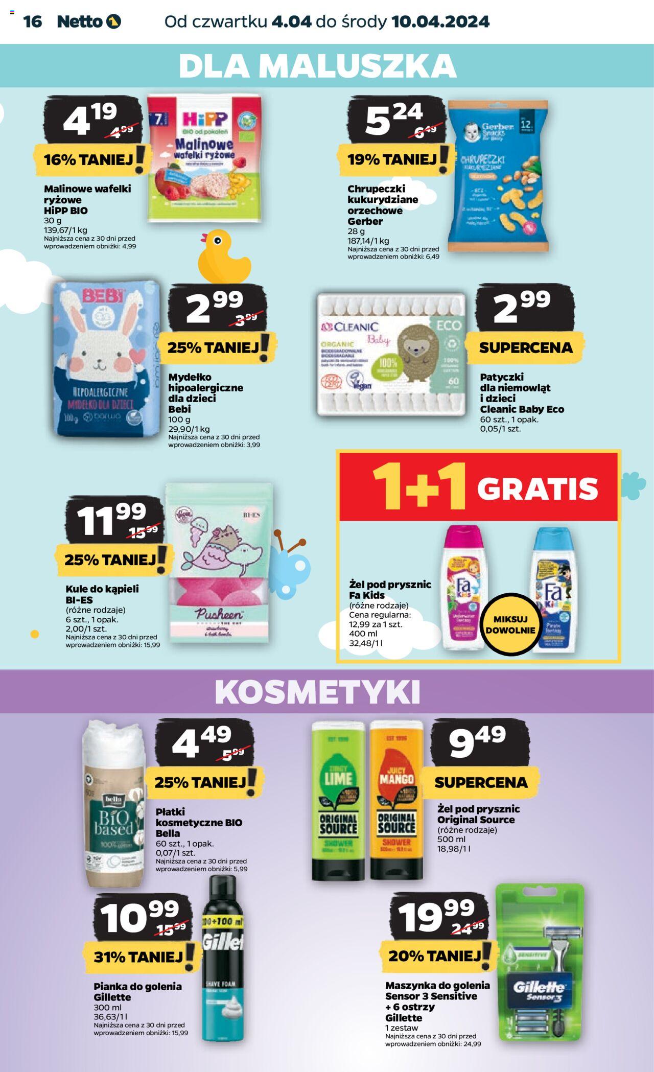 NETTO Gazetka spożywcza ważna od  04.04.2024 do 10.04.2024 strona 16