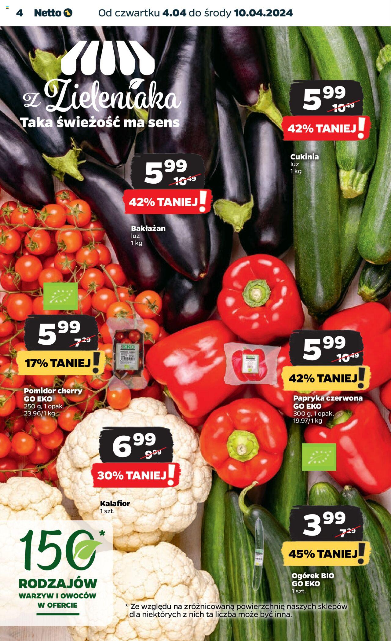 NETTO Gazetka spożywcza ważna od  04.04.2024 do 10.04.2024 strona 4