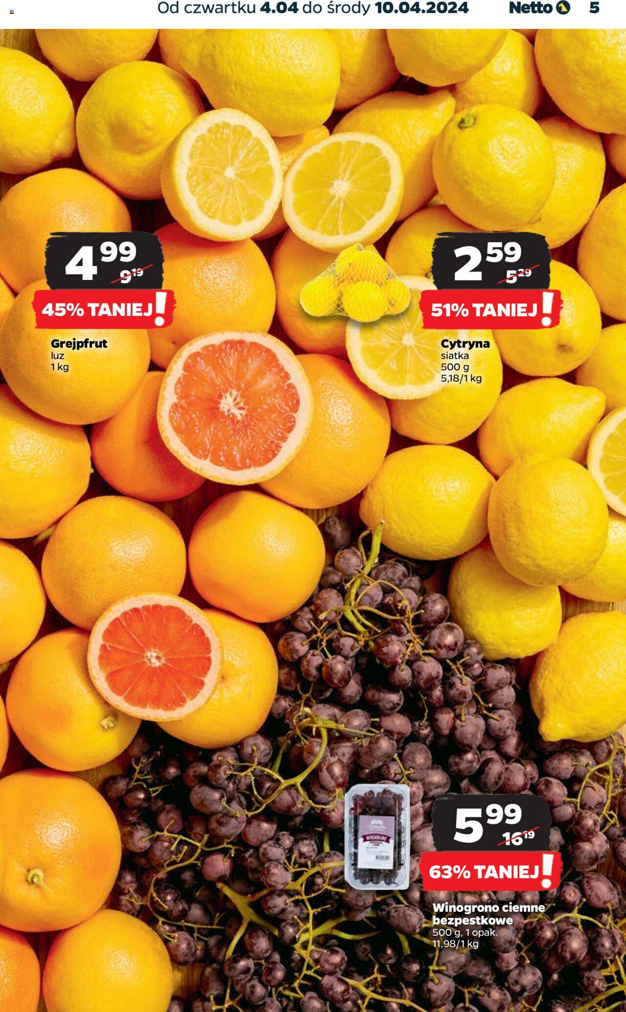 NETTO Gazetka spożywcza ważna od  04.04.2024 do 10.04.2024 strona 5