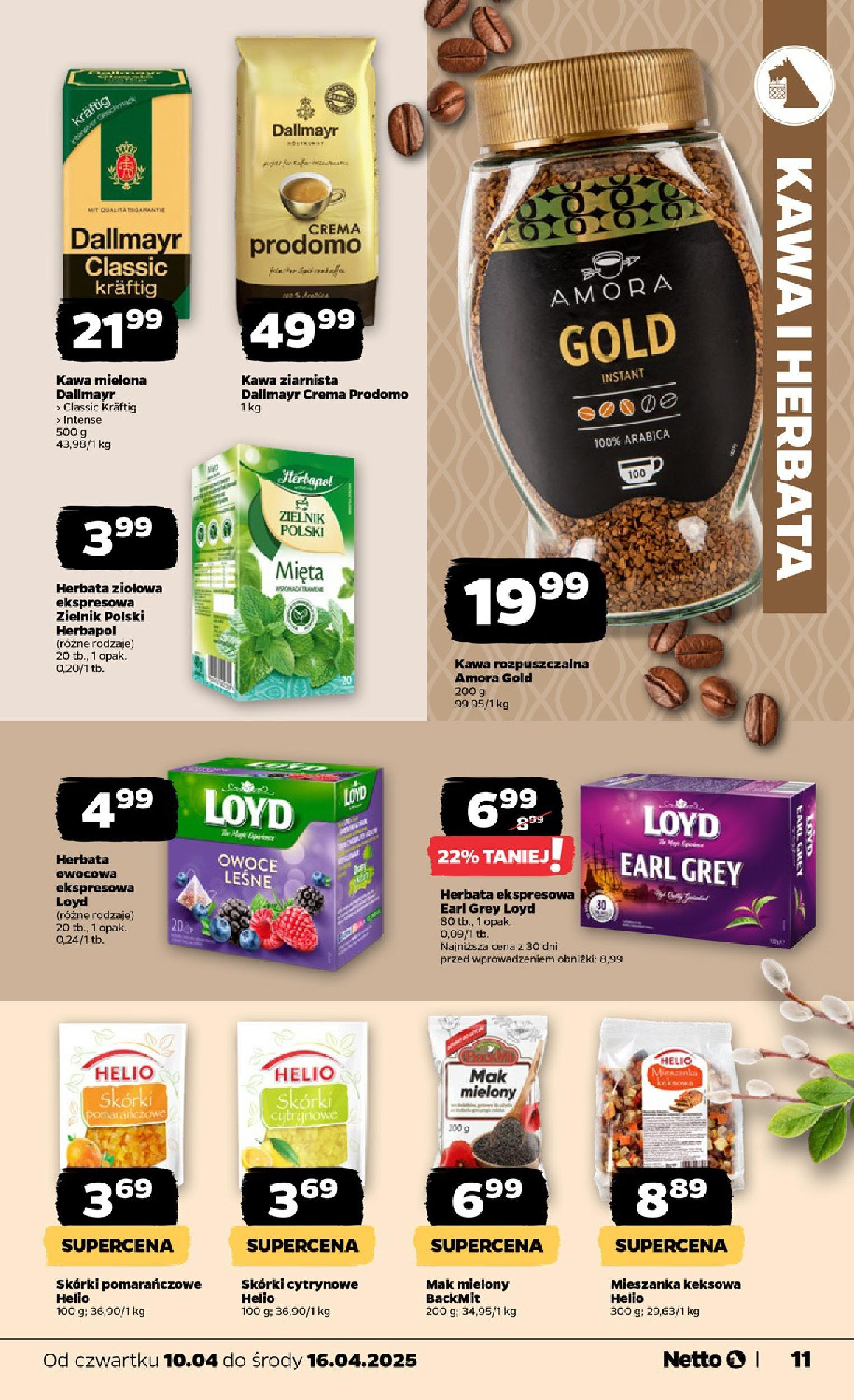 NETTO Gazetka spożywcza ważna  od 10.04.2025 do 16.04.2025 strona 11