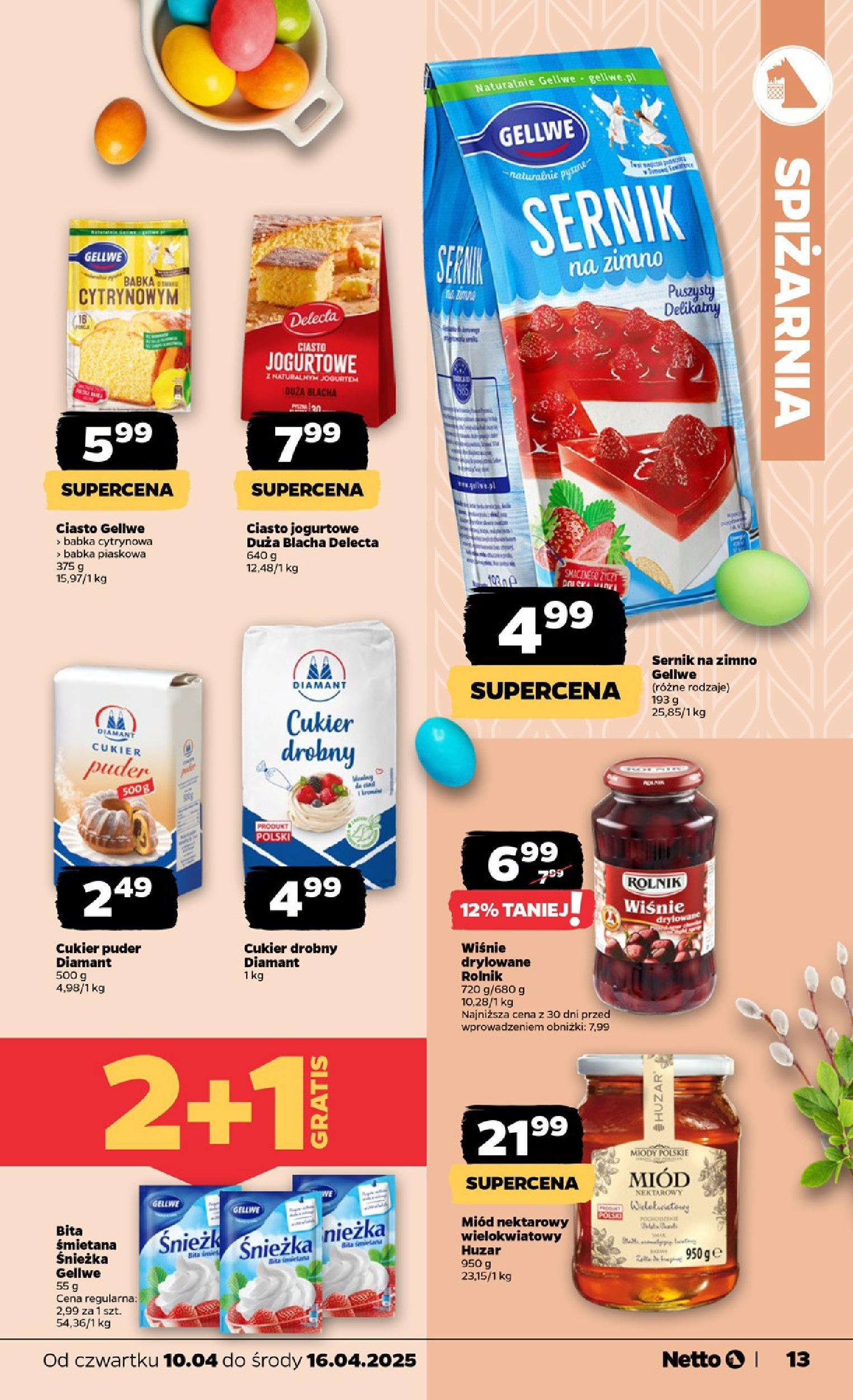 NETTO Gazetka spożywcza ważna  od 10.04.2025 do 16.04.2025 strona 13