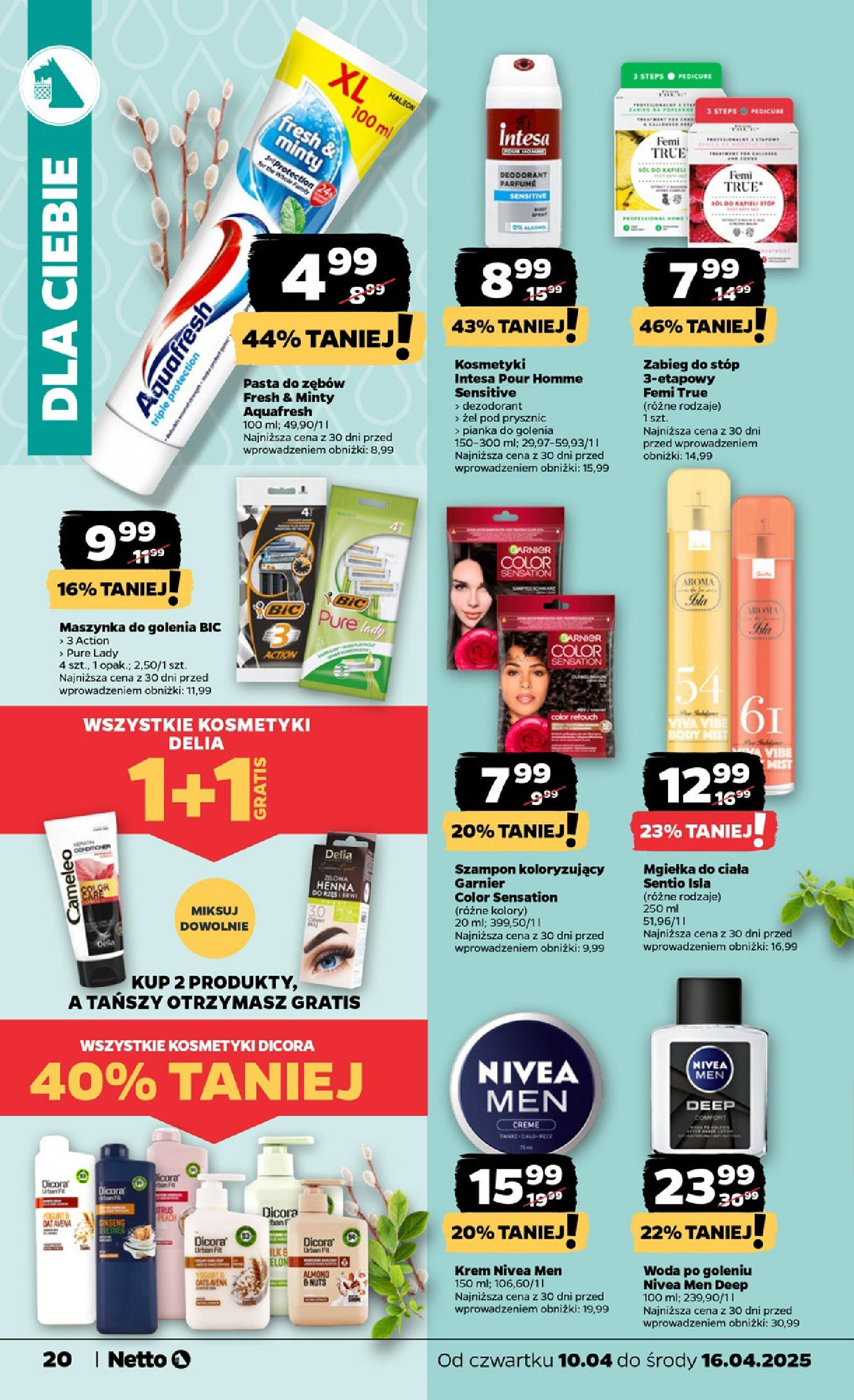 NETTO Gazetka spożywcza ważna  od 10.04.2025 do 16.04.2025 strona 20